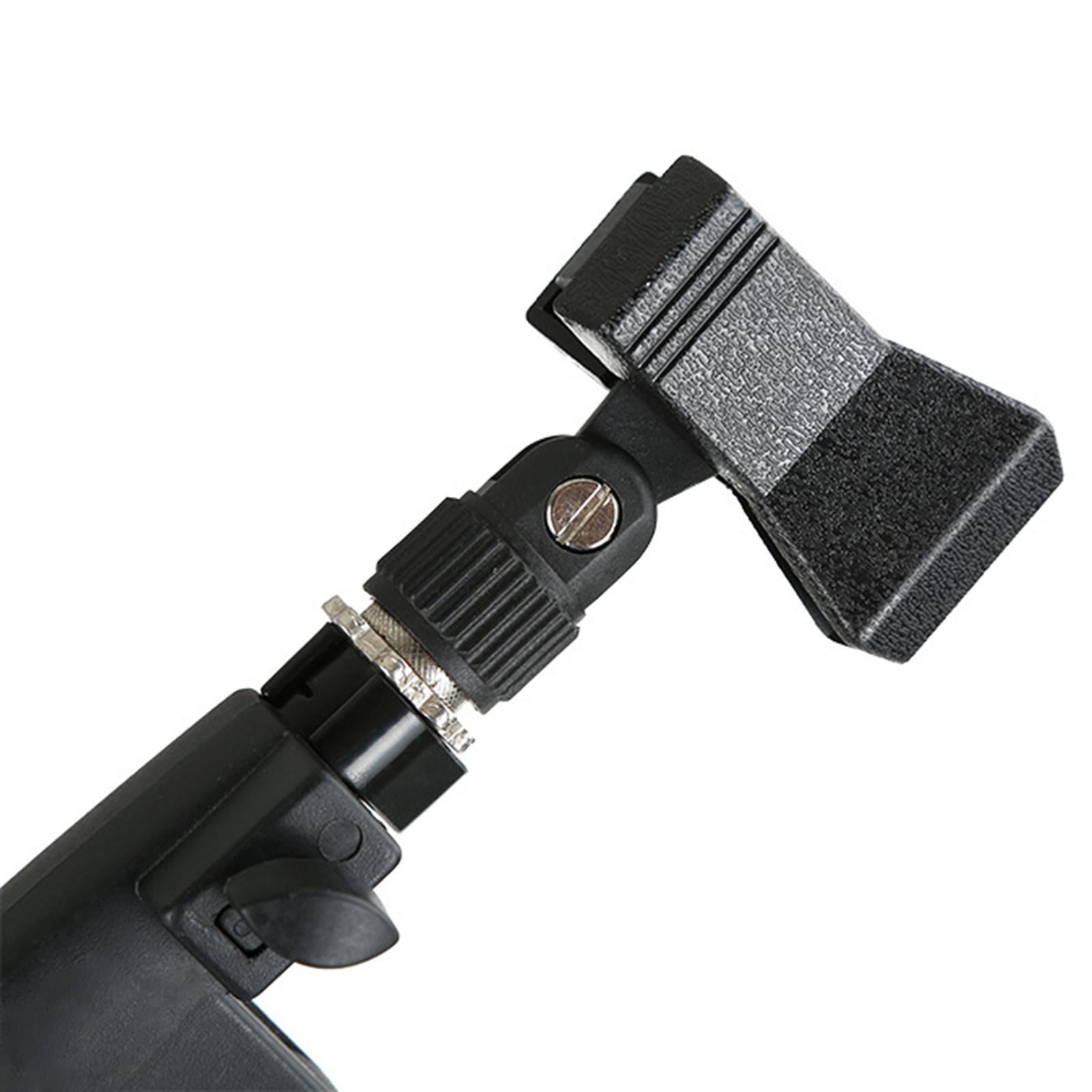Microphone Clip Holder Lightweight Break Resistant Easy Install Sturdy Clamp