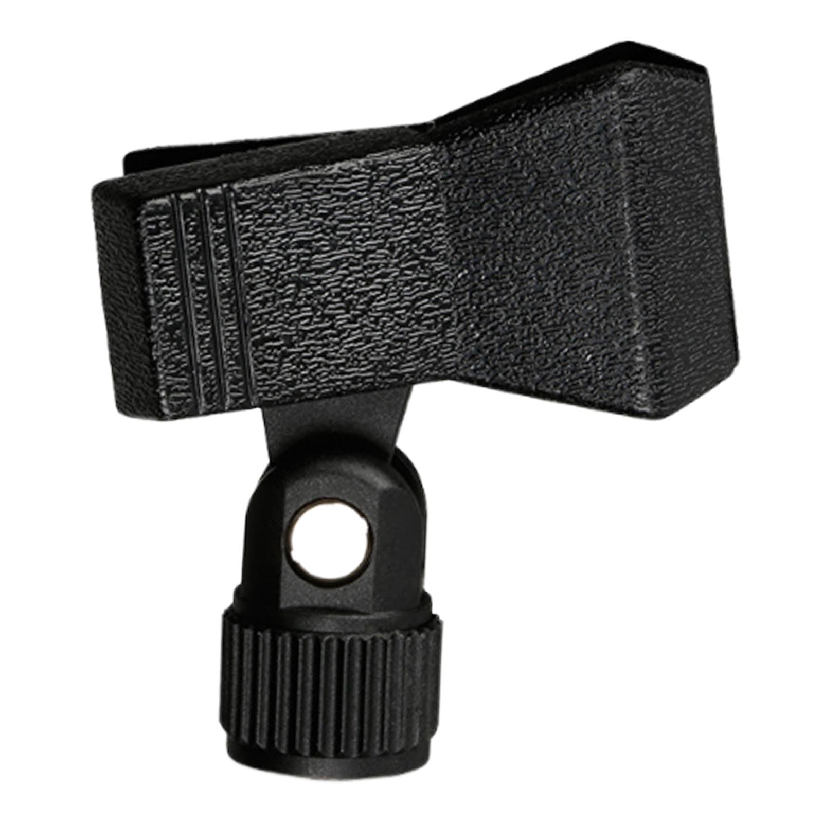 Microphone Clip Holder Lightweight Break Resistant Easy Install Sturdy Clamp