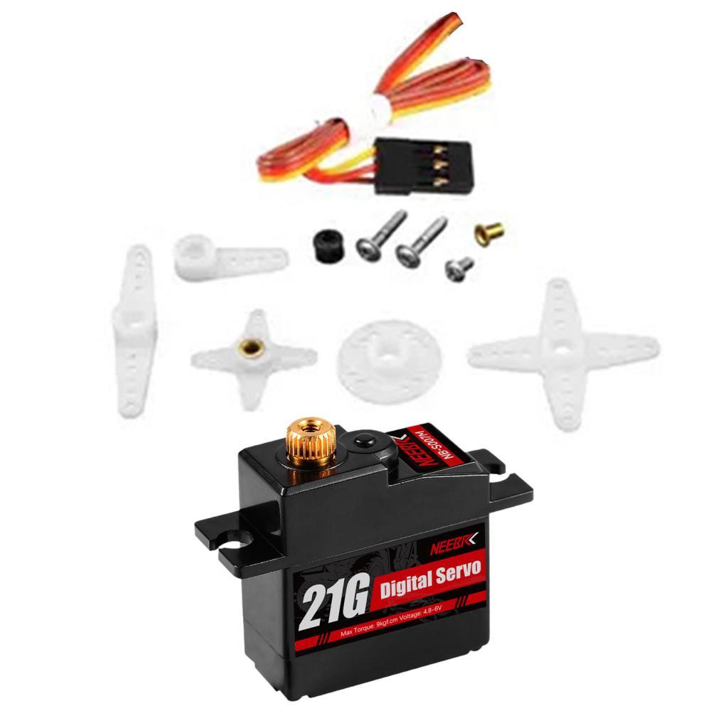 21G Mini Servo 1/12 Scale Sturdy Easy to Use Accessories for MN82 MN78 MN168