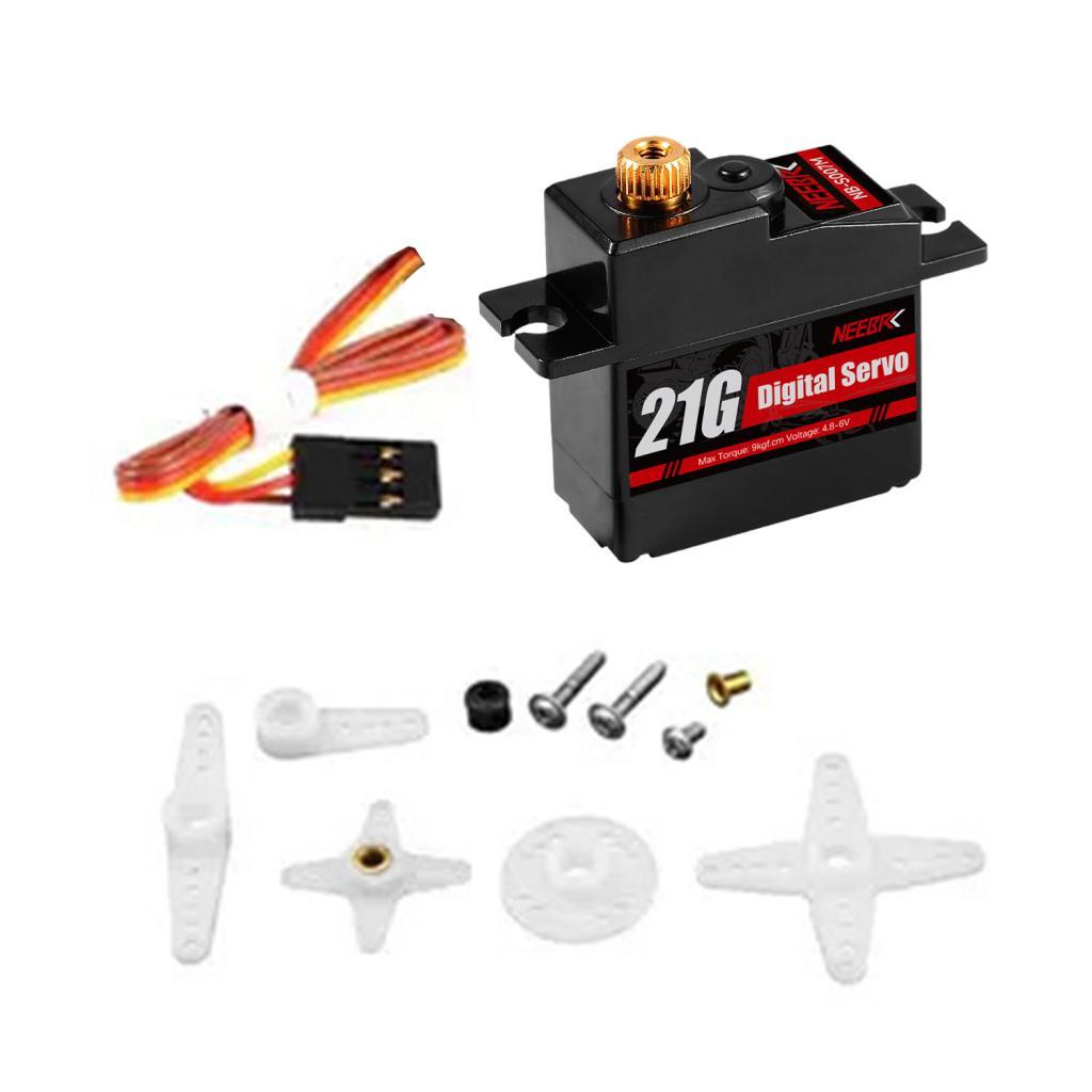 21G Mini Servo 1/12 Scale Sturdy Easy to Use Accessories for MN82 MN78 MN168