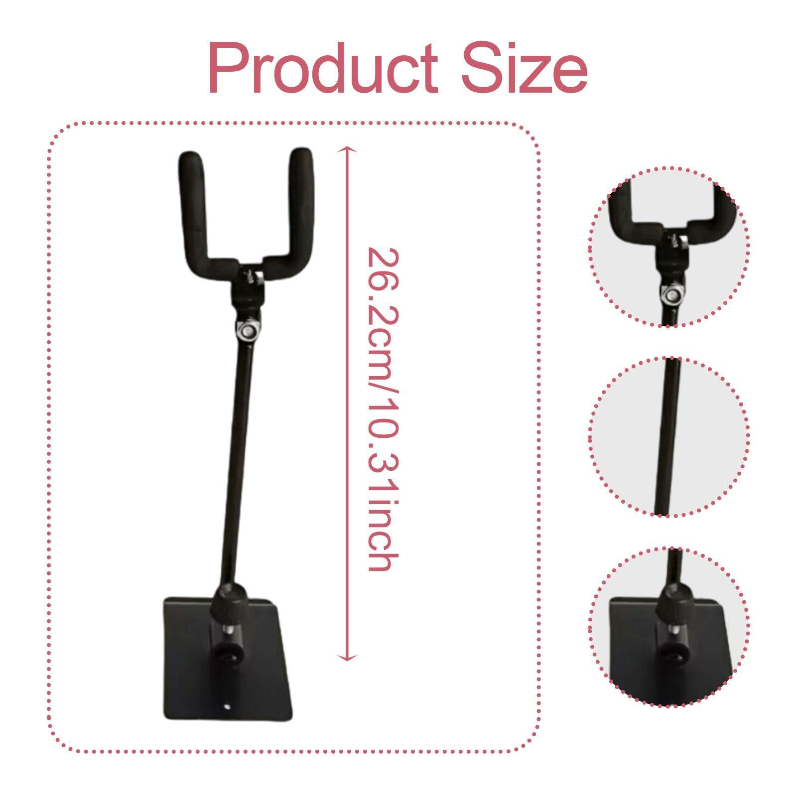 Guitar Hanger Iron Instrument Positioning Holder for Bass Folk Guitars Banjo Trough Plate Hanger