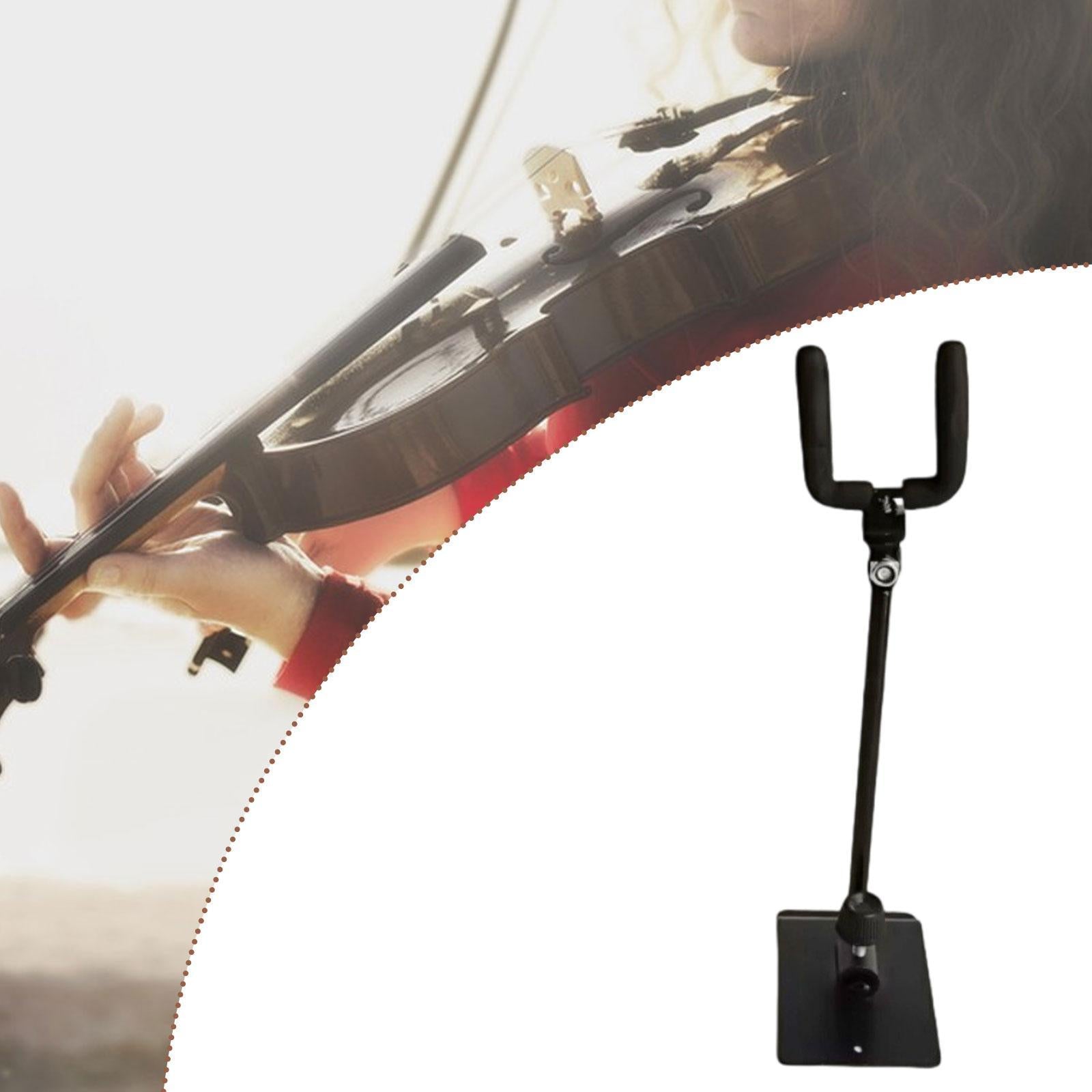 Guitar Hanger Iron Instrument Positioning Holder for Bass Folk Guitars Banjo Trough Plate Hanger