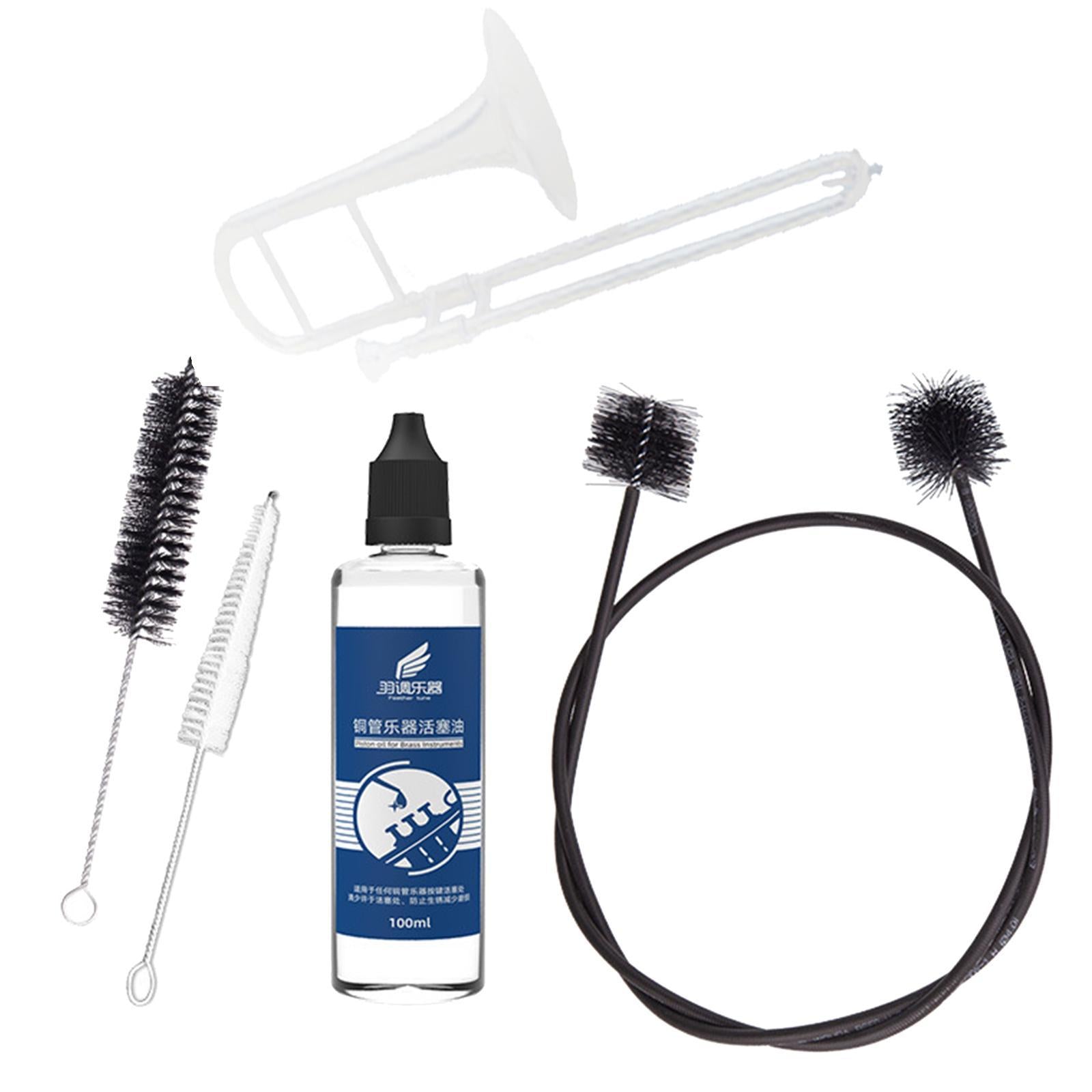 Trumpet Maintenance Care Kit Care Kit for Trombone Trumpet Mouthpiece Clean
