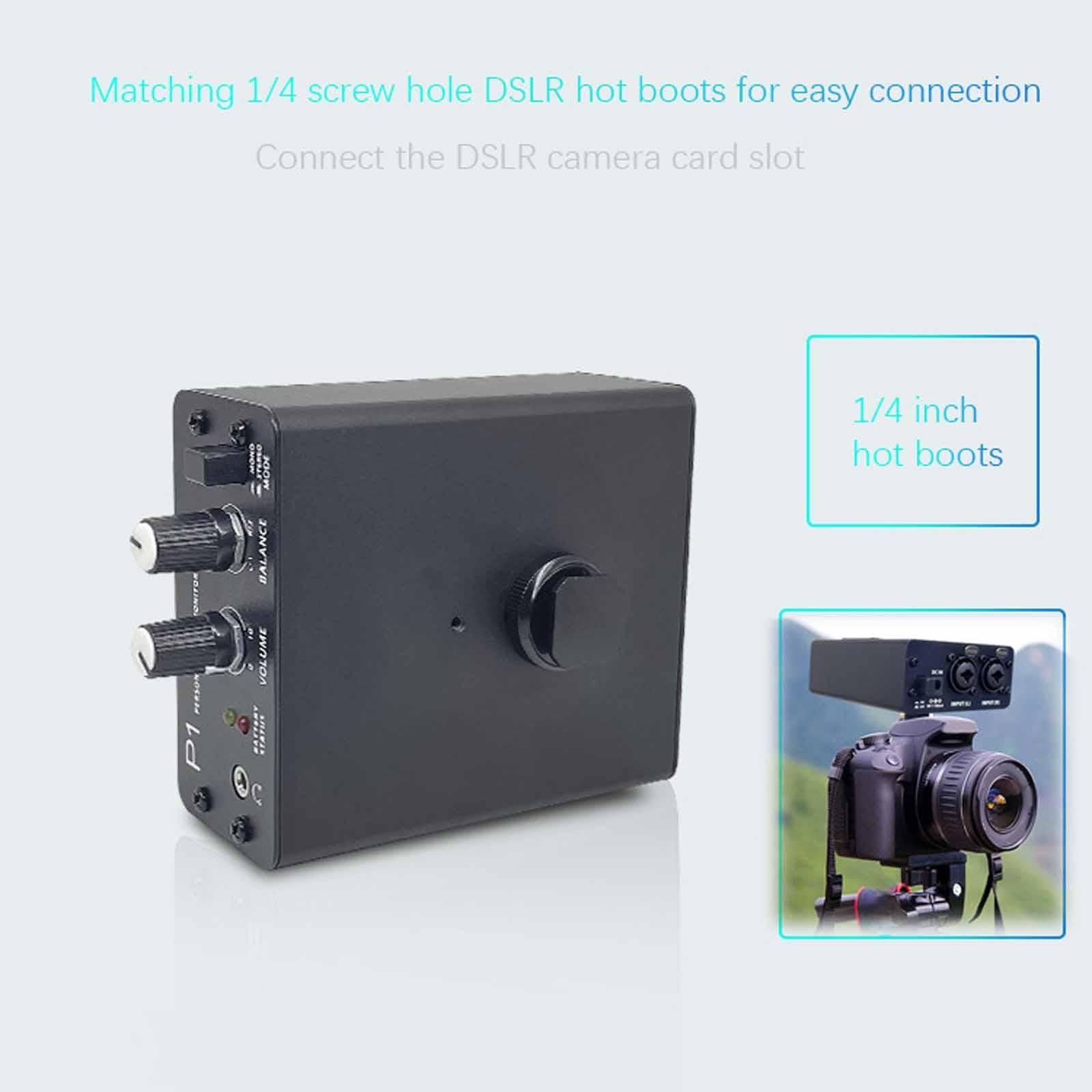 Headphone Amplifier Audio Adapter for Home Speakers Live Performances Studio