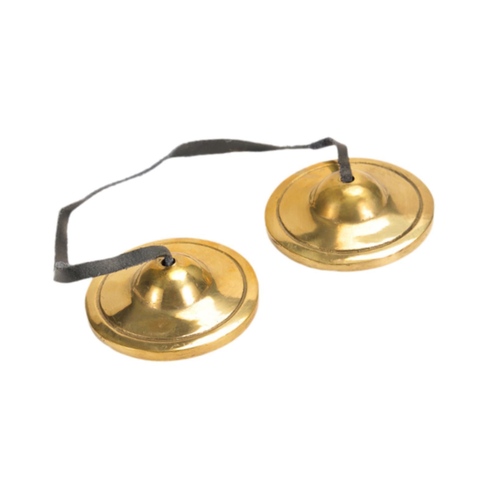Tibetan Tingsha Cymbals 6.5cm Diameter Easy to Play Tibetan Meditation Bells D