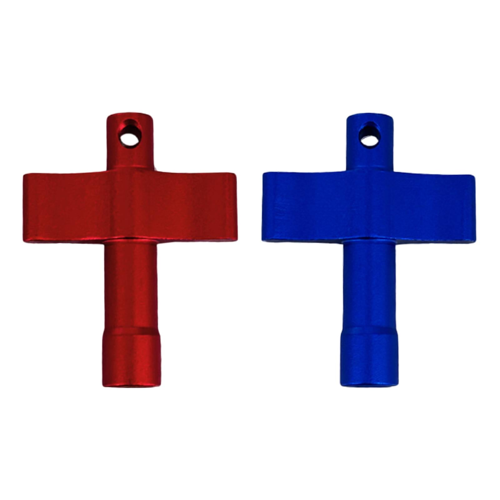 Drum Key Ergonomic for Drummer Sturdy T Shaped Hardware Tool Drum Tuning Key red