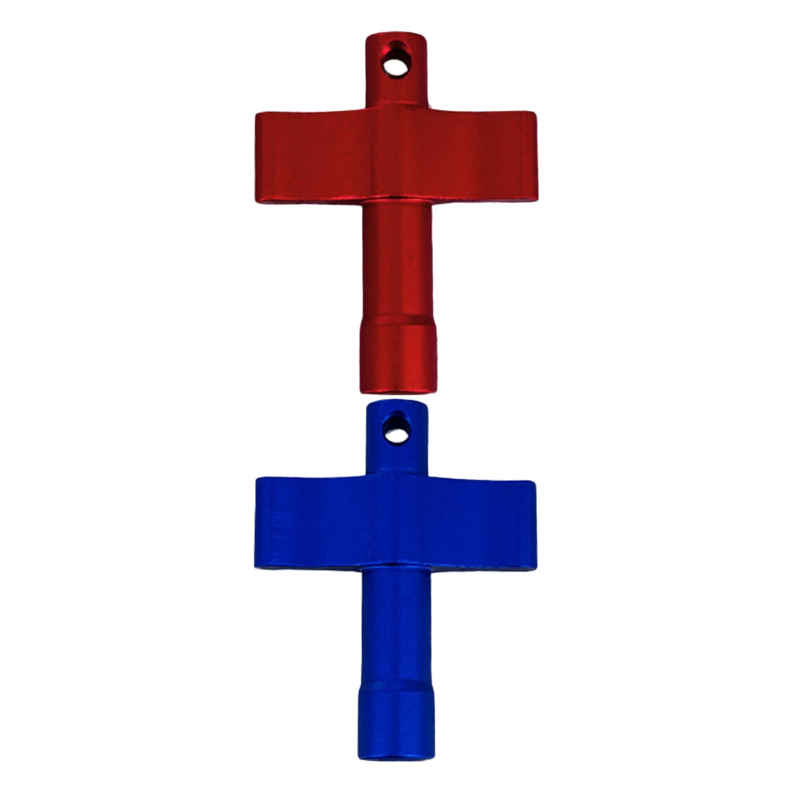 Drum Key Ergonomic for Drummer Sturdy T Shaped Hardware Tool Drum Tuning Key red