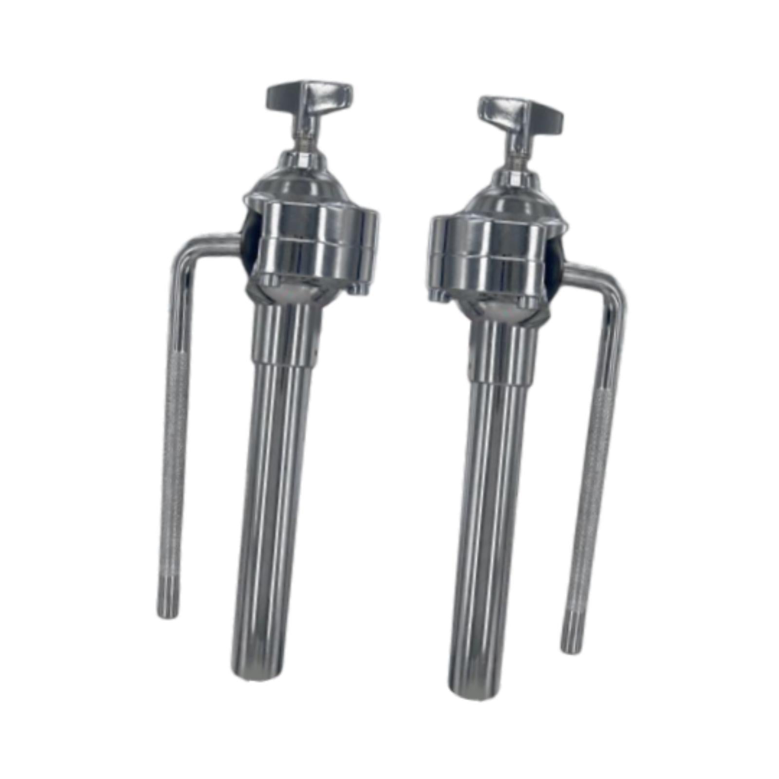 2Pcs Cymbal Stand Bracket Support Accessory Single Tom Holder for Percussion