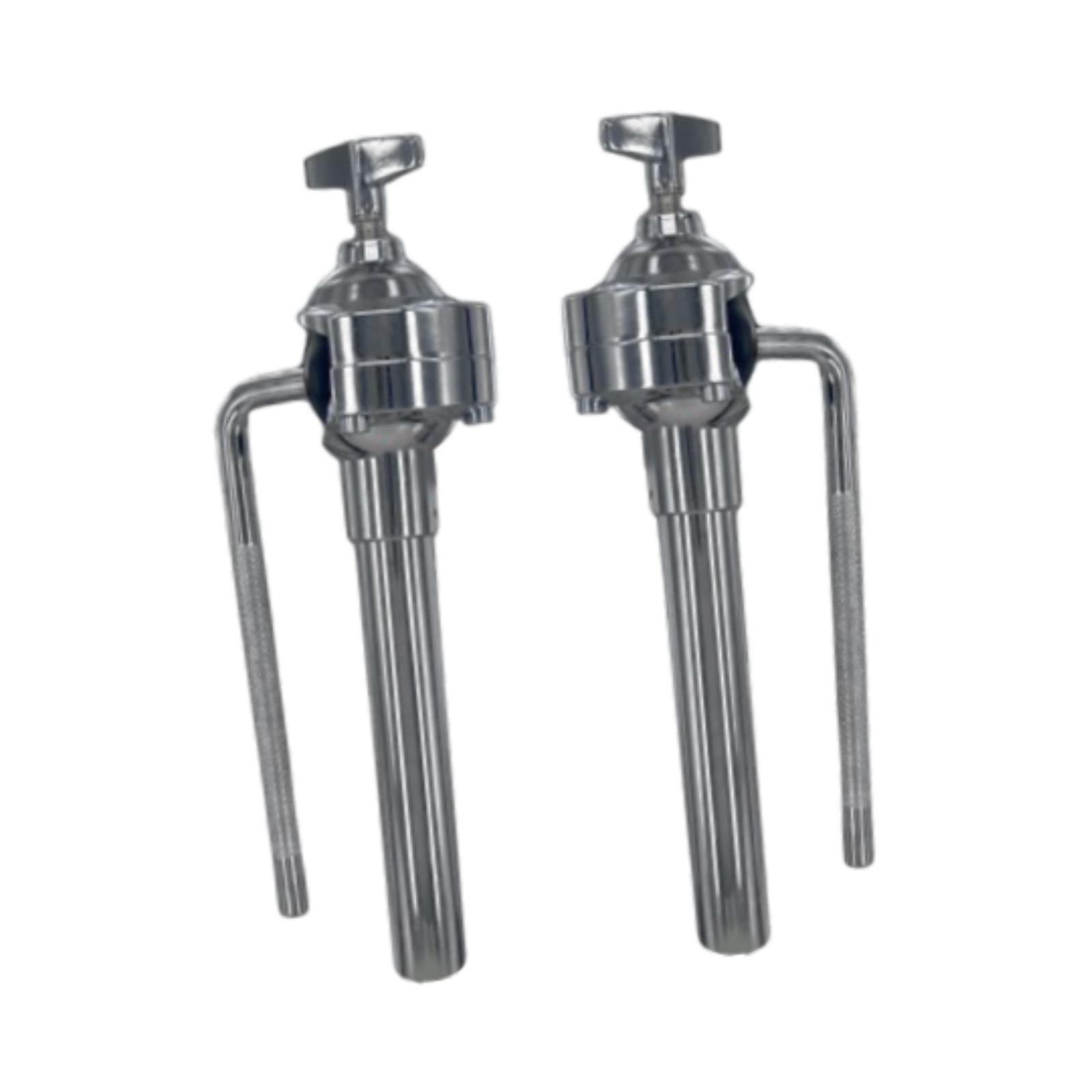 2Pcs Cymbal Stand Bracket Support Accessory Single Tom Holder for Percussion