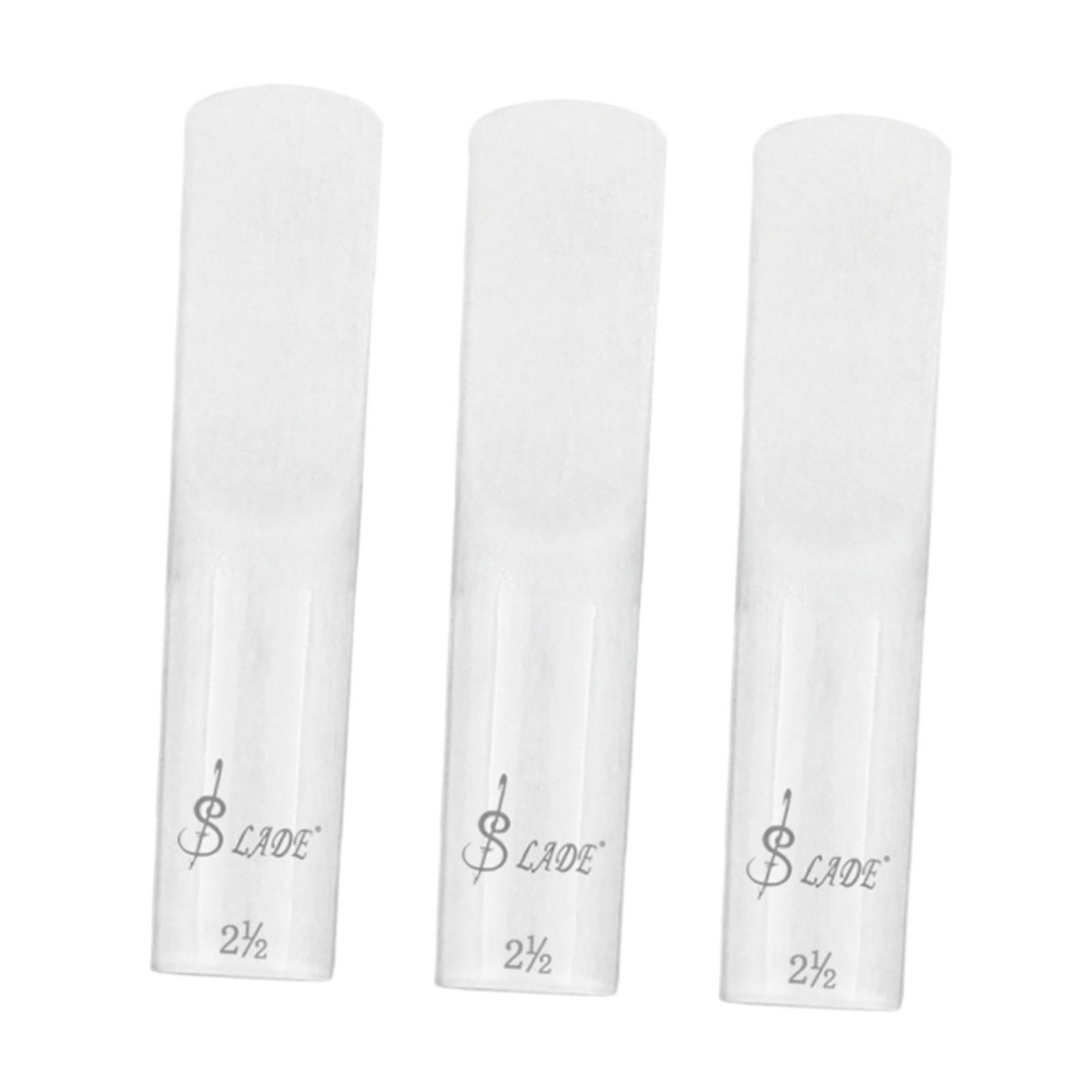 3 Pieces Saxophone Reeds Musical Performance Replacement for Player Beginner Tenor