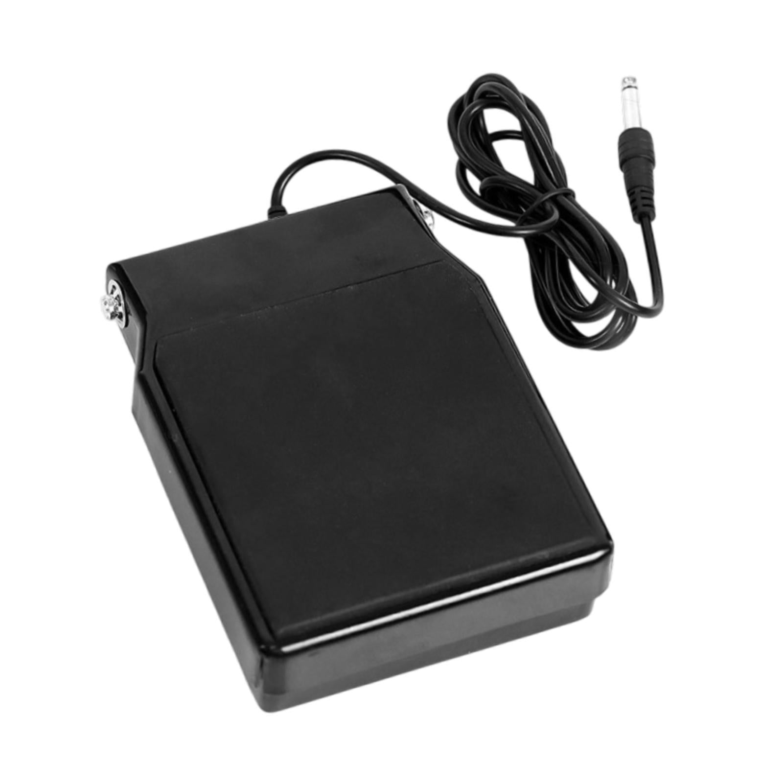 Generic Sustain Pedal 3.9x3inch Single Pedal for Electronic Keyboards Sturdy
