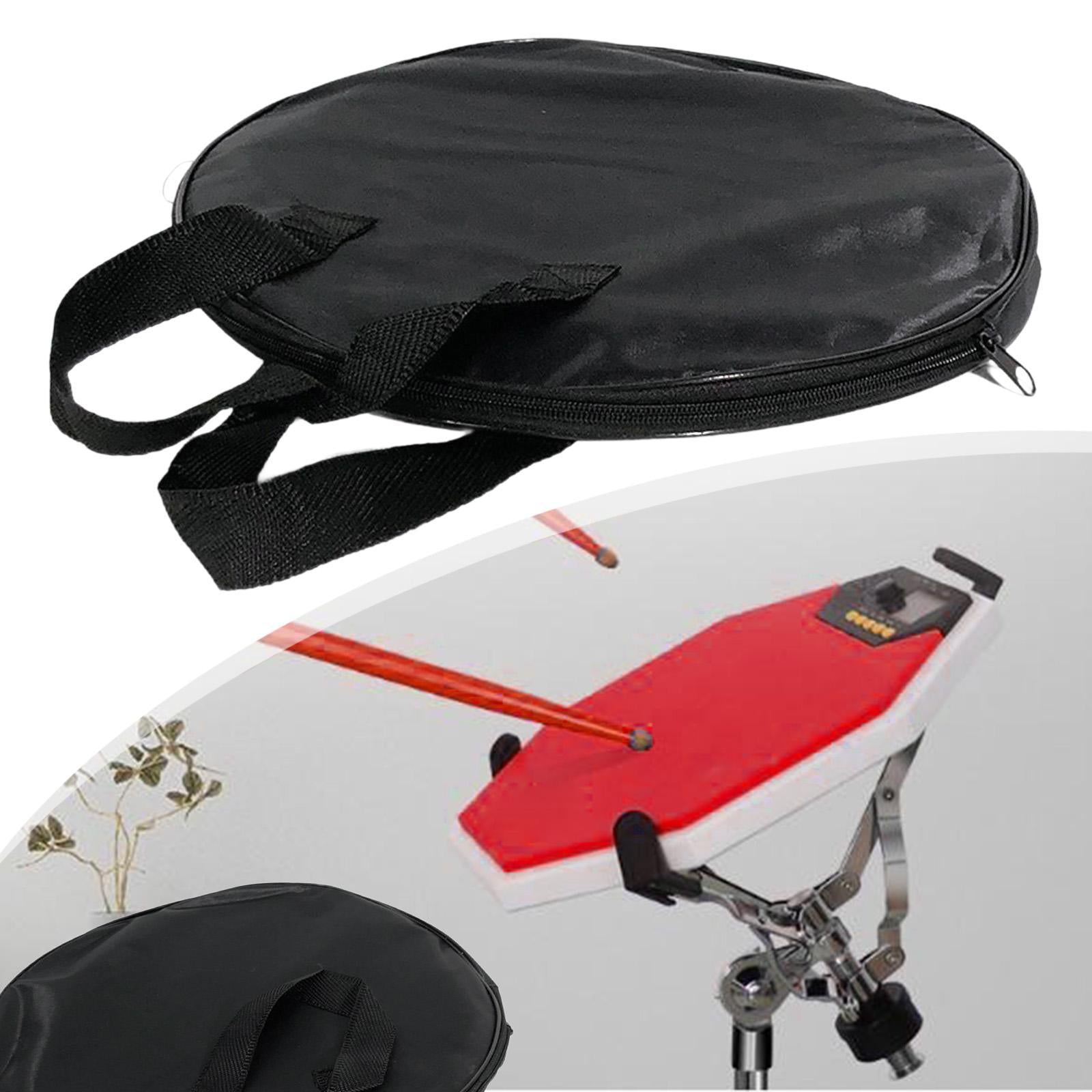 Dumb Drum Bag Pouch Portable Travel Drum Pad Bag Waterproof Practice Pad Bag