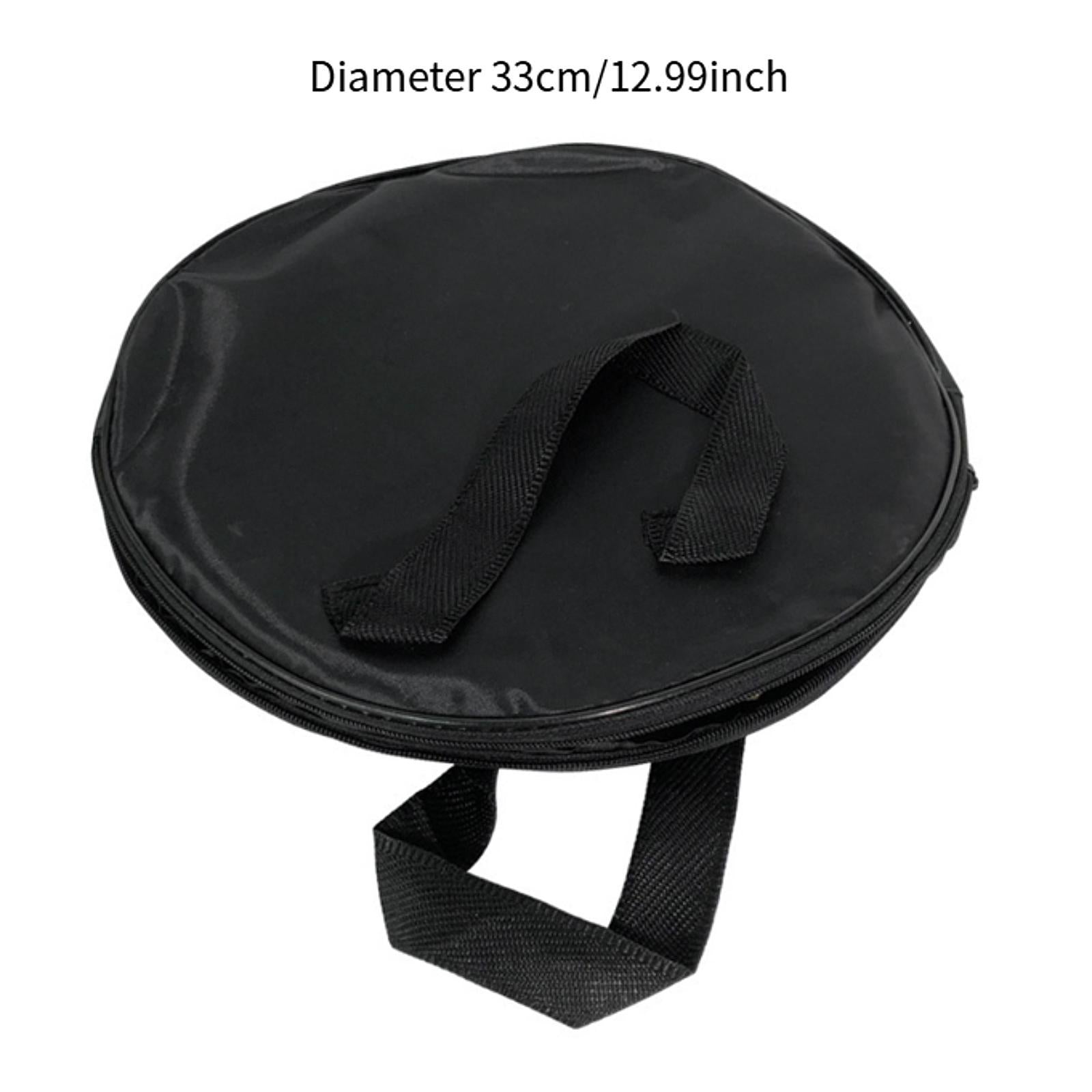 Dumb Drum Bag Pouch Portable Travel Drum Pad Bag Waterproof Practice Pad Bag