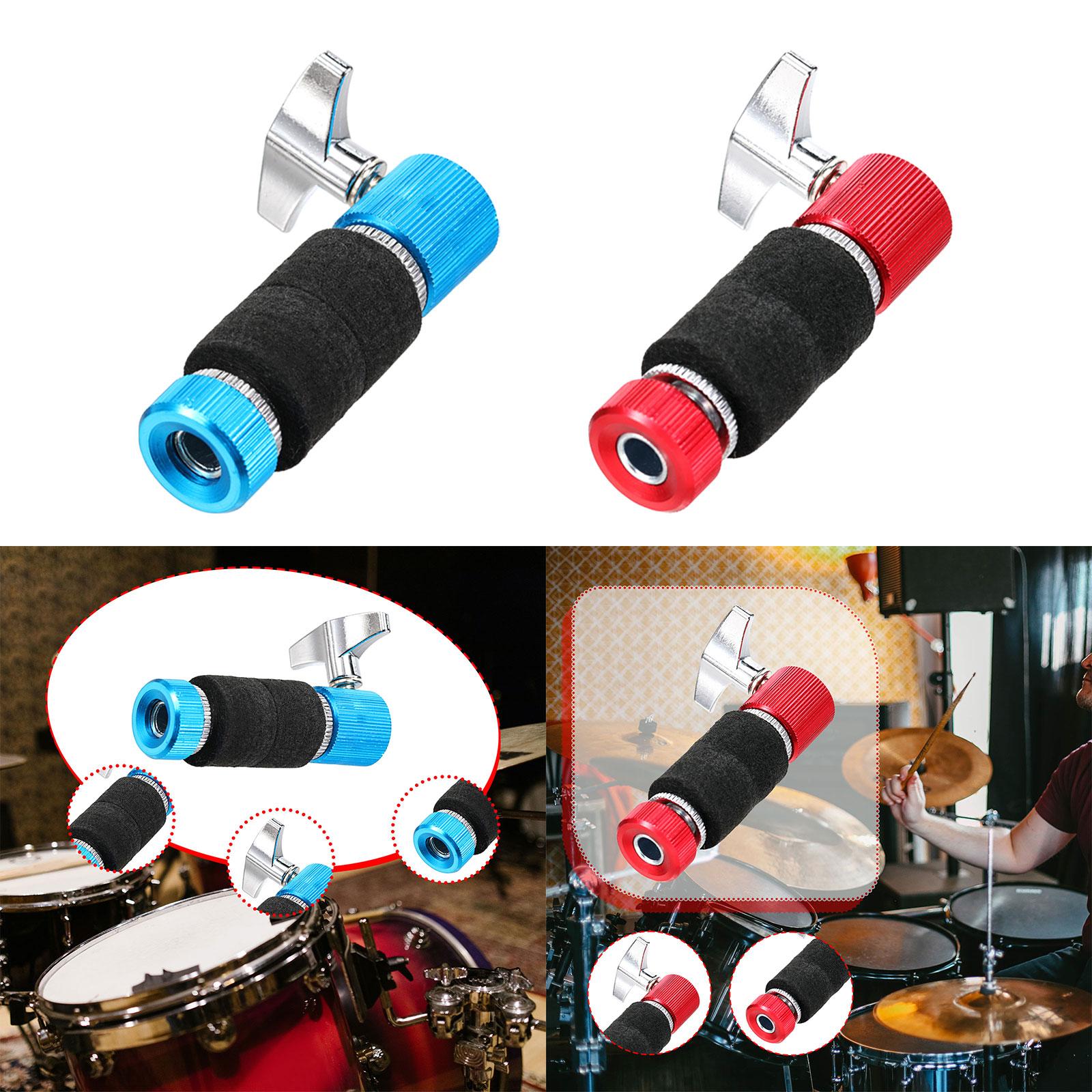 Hi Hat Clutch Portable Replacement Sturdy Jazz Drum Clutch for Cymbal Player Blue