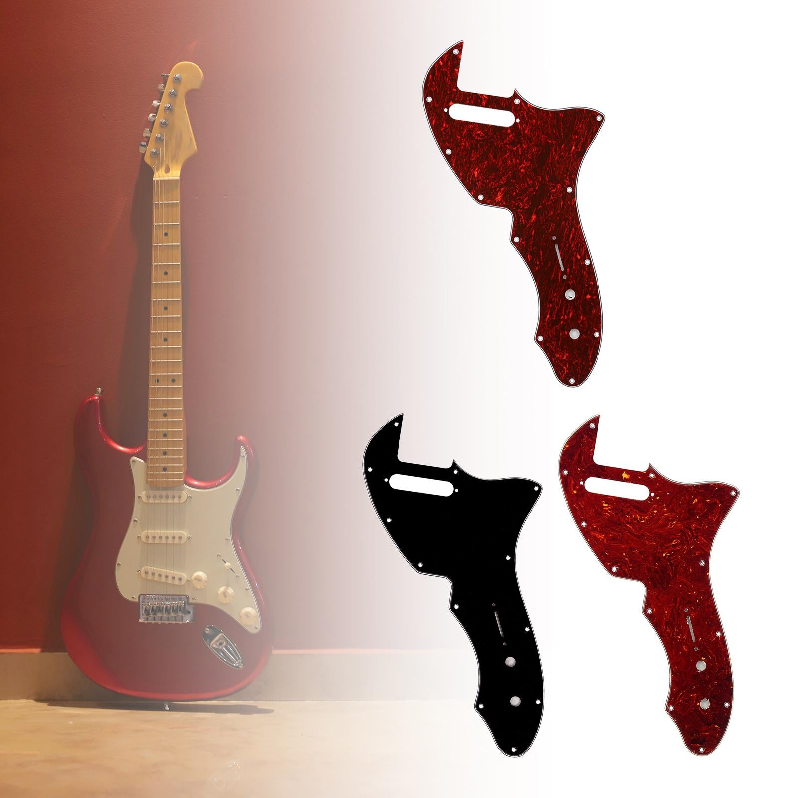 Electric Guitar Pickguard Repair DIY Accessories Classical Guitar Pick Guard Red