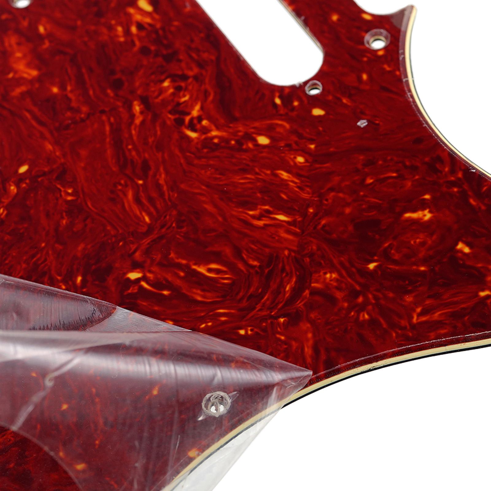 Electric Guitar Pickguard Repair DIY Accessories Classical Guitar Pick Guard Dark Red