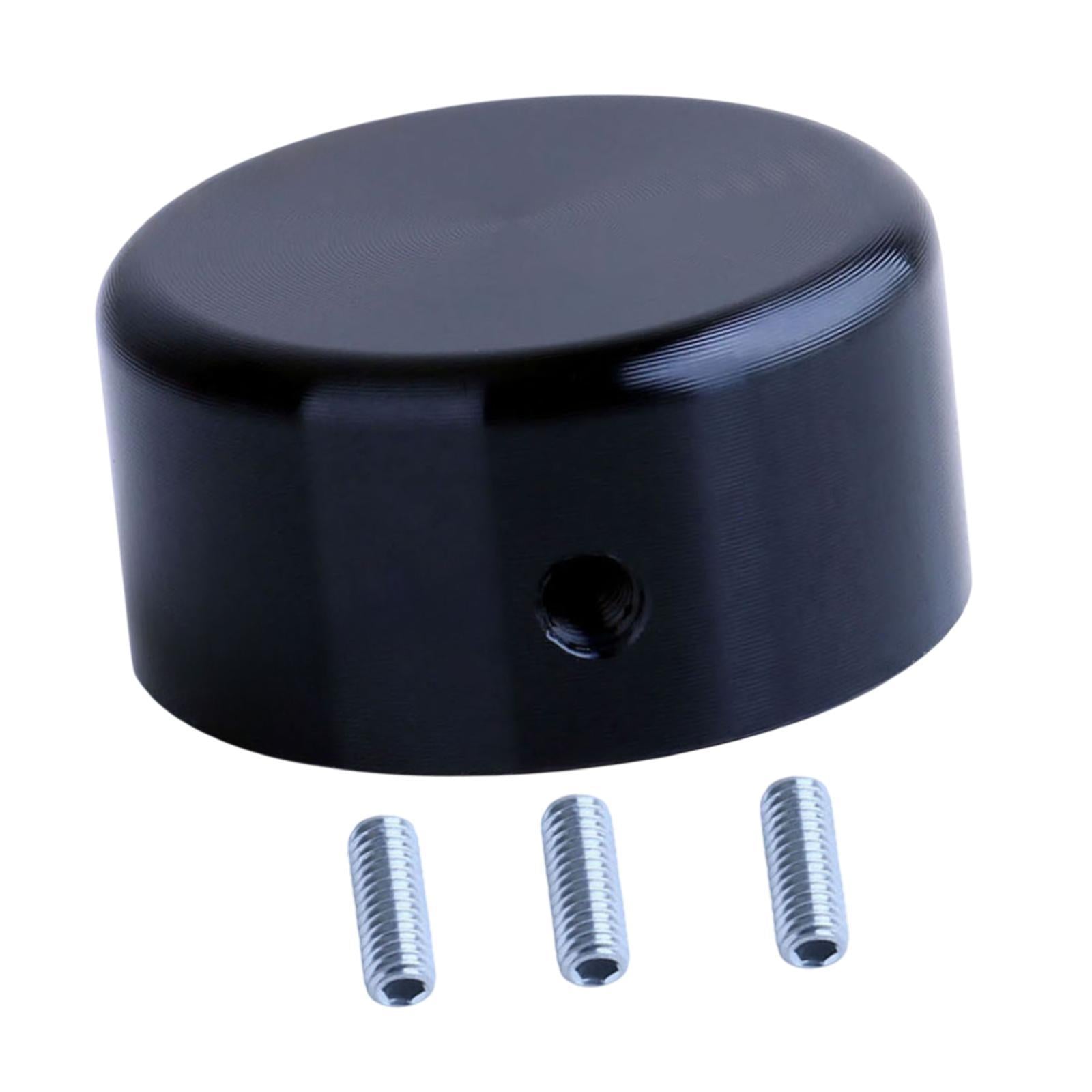 Guitar Effects Pin Cap Easy to Install Pedal Box Foot Knob for Effect Pedals Black