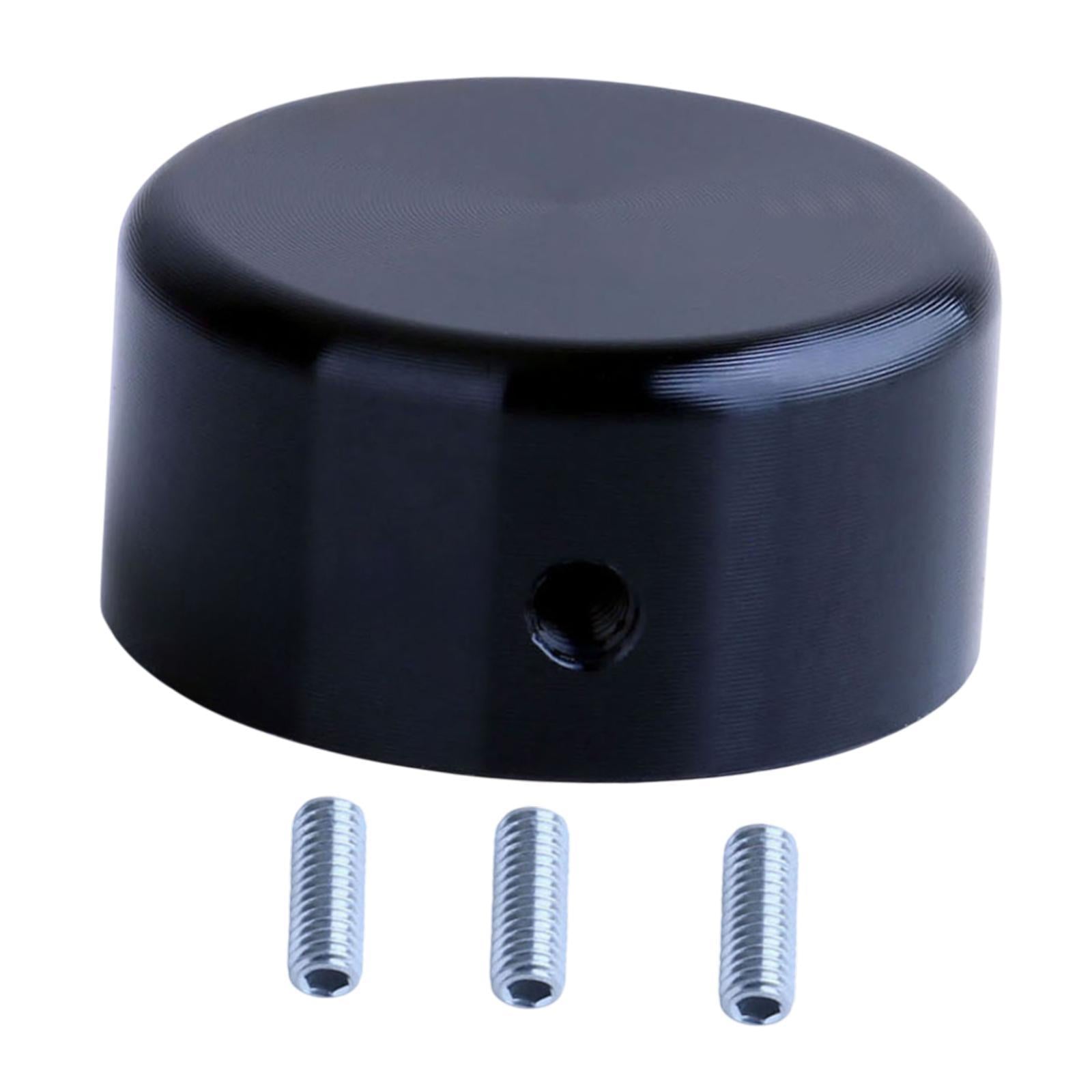 Guitar Effects Pin Cap Easy to Install Pedal Box Foot Knob for Effect Pedals Black