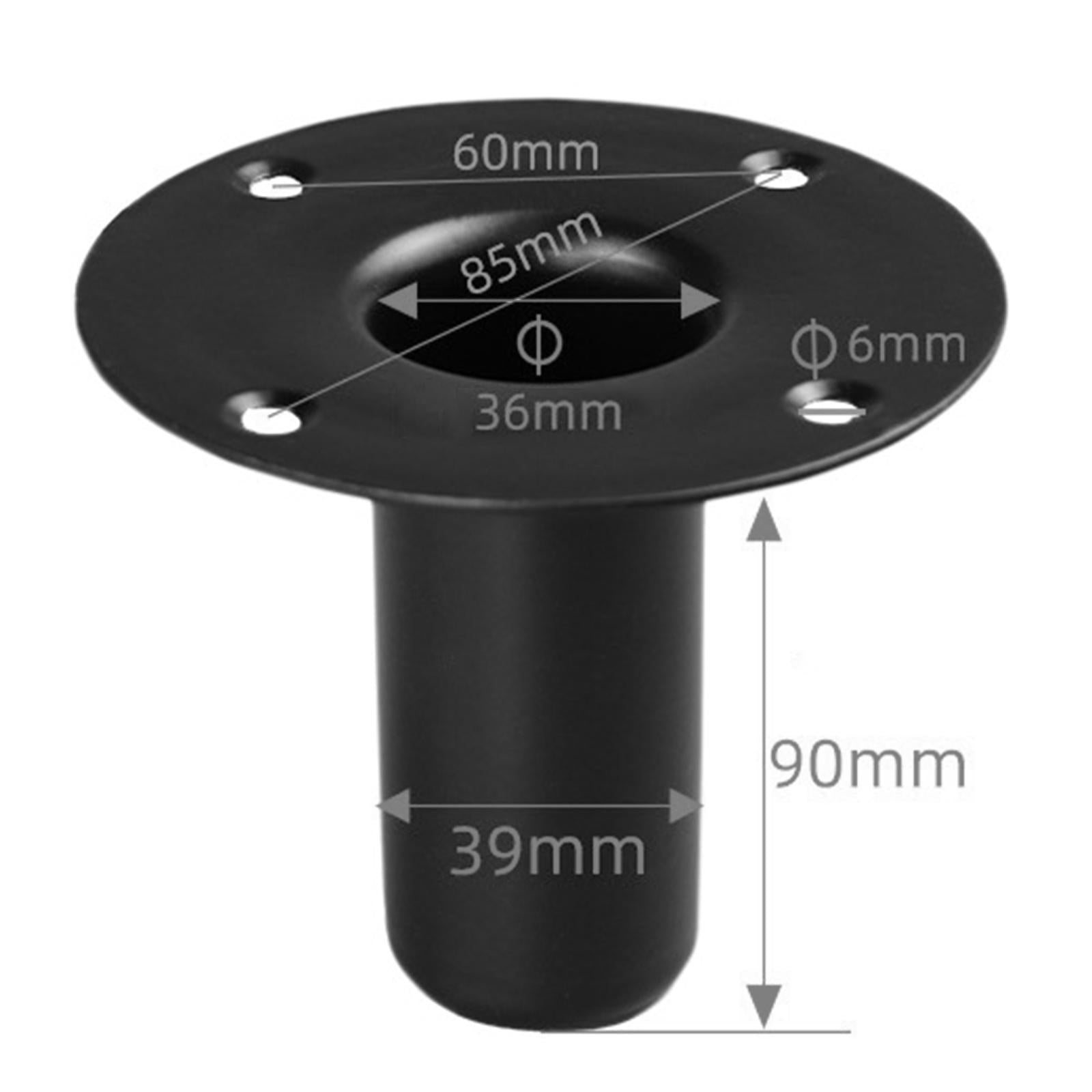 2 Pieces Speaker Bottom Base Speaker Stand Mount Plate for Study Room Indoor