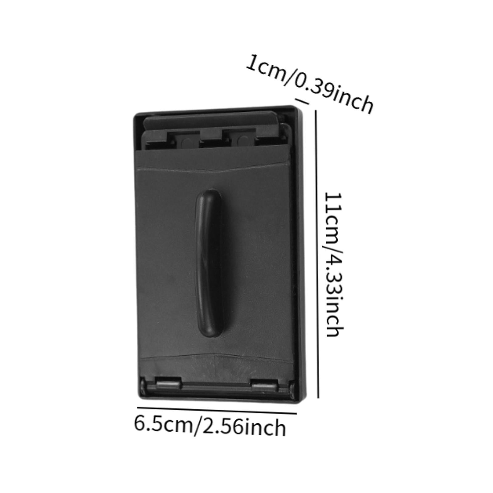 Guitar String Cleaner Tool Utility Fretboard Cleaner for Bass Violin Ukulele Black