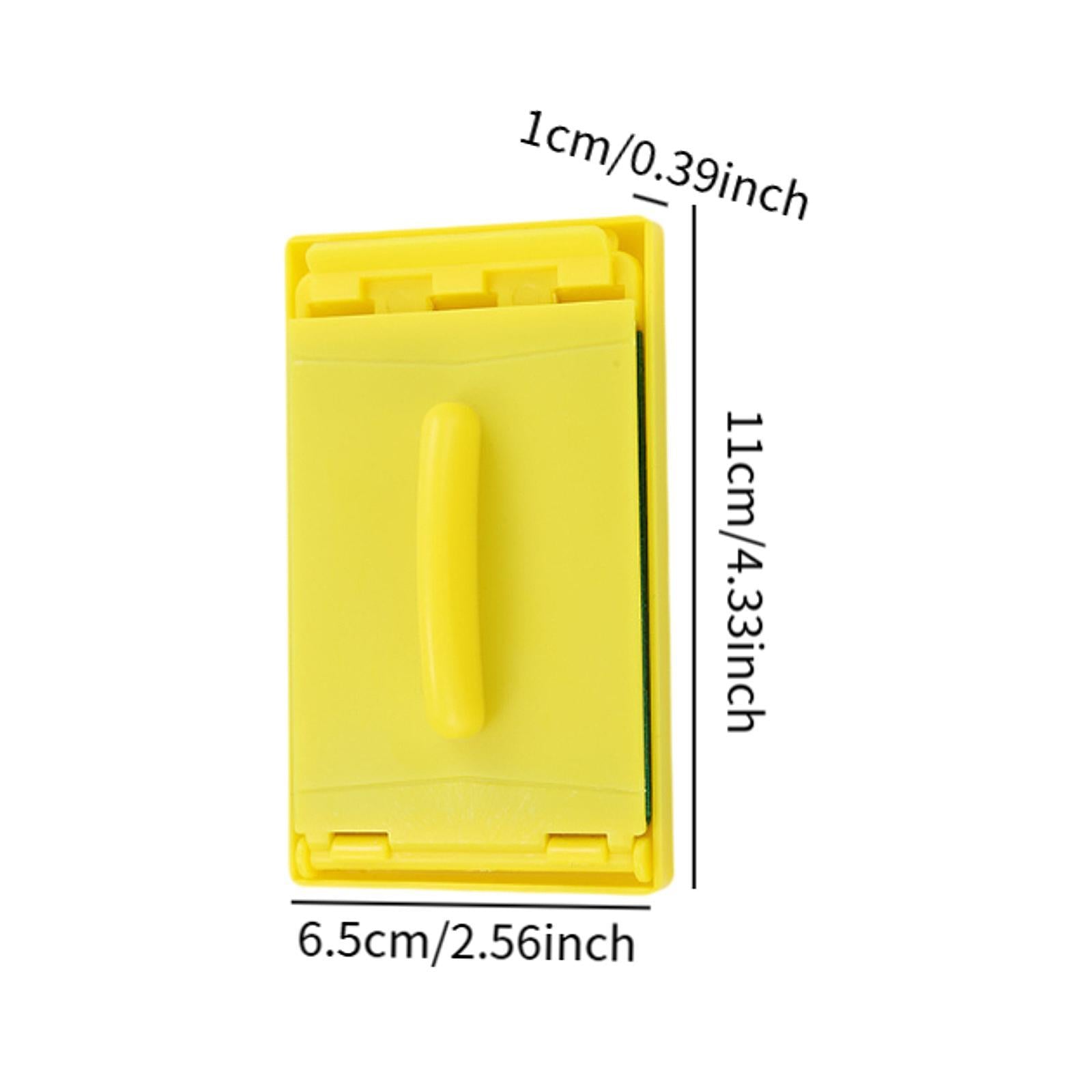 Guitar String Cleaner Tool Utility Fretboard Cleaner for Bass Violin Ukulele Yellow