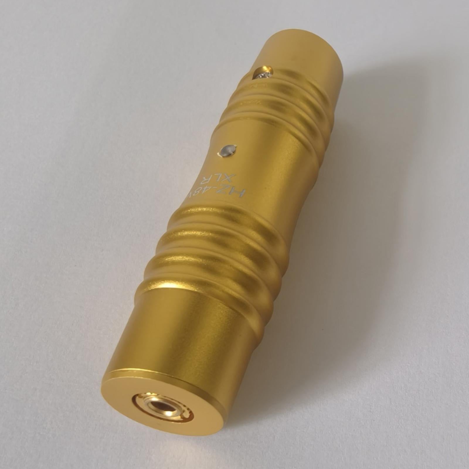 XLR to 3.5mm Condenser Microphone Amplifier Lightweight for Live Performance