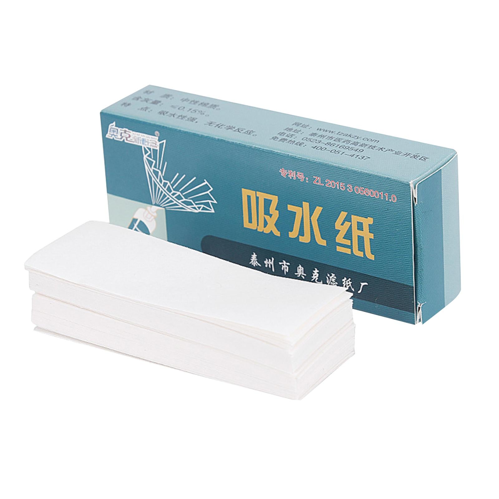 100x Saxophone Cleaning Paper Clarinet Woodwind Button Drying Absorbent Pads