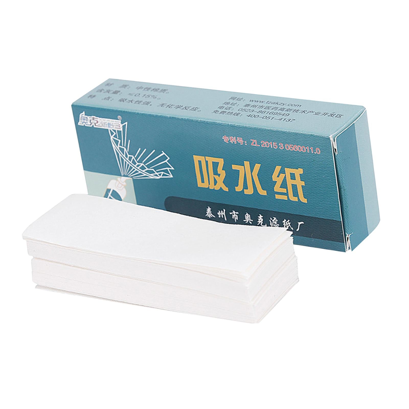 100x Saxophone Cleaning Paper Clarinet Woodwind Button Drying Absorbent Pads