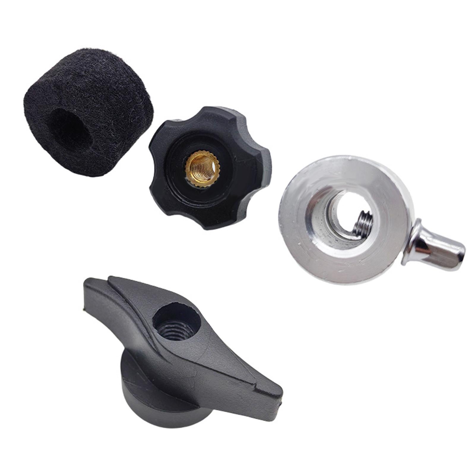 4x Drum and Cymbal Stand Fixing Set Hardware Cymbals Mount Kit for CY Series