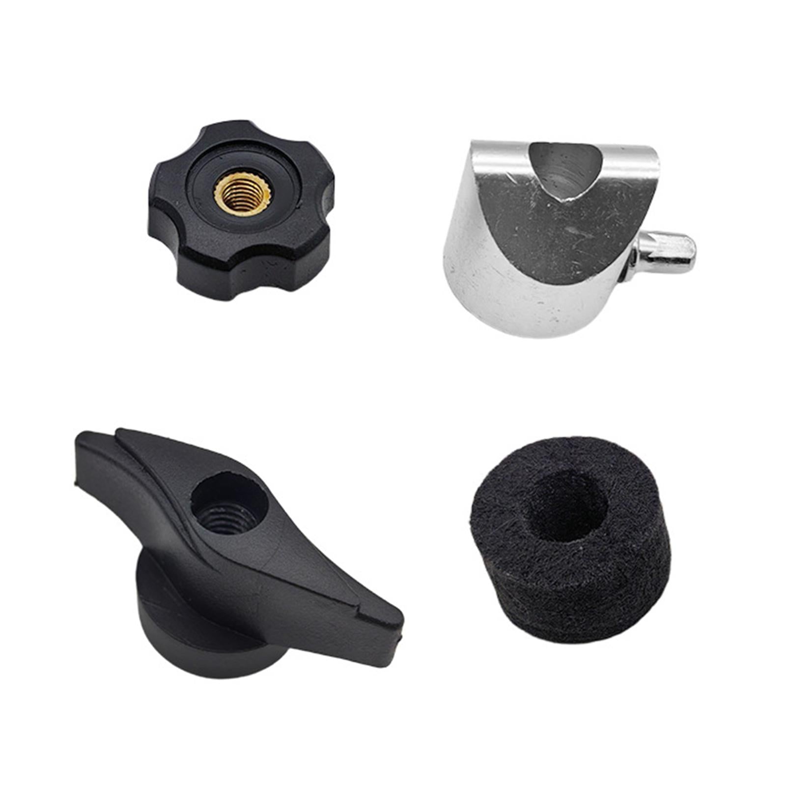 4x Drum and Cymbal Stand Fixing Set Hardware Cymbals Mount Kit for CY Series