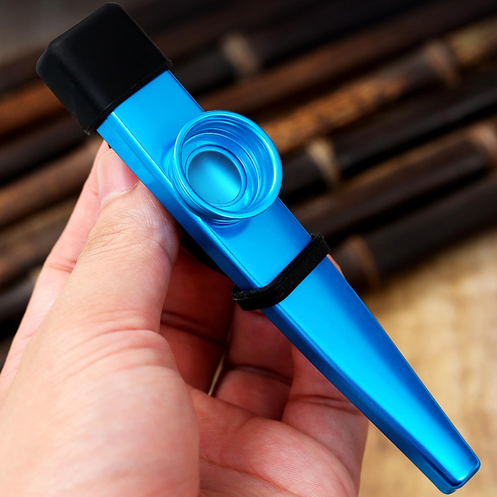 Kazoo Good Companion Party Favors Mouth Flute for Kids Music Lovers Beginner Blue