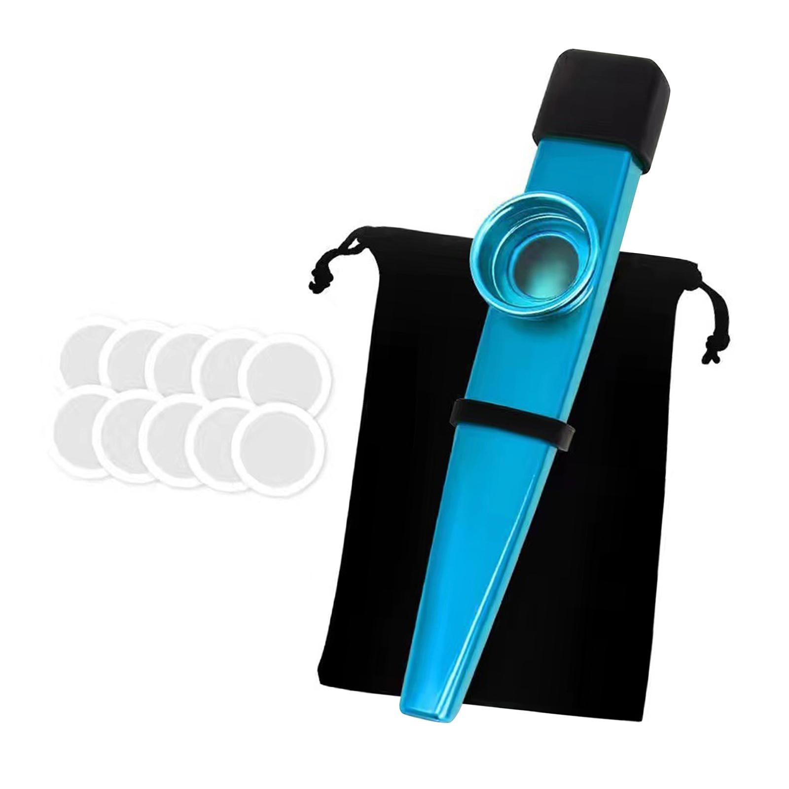 Kazoo Good Companion Party Favors Mouth Flute for Kids Music Lovers Beginner Blue