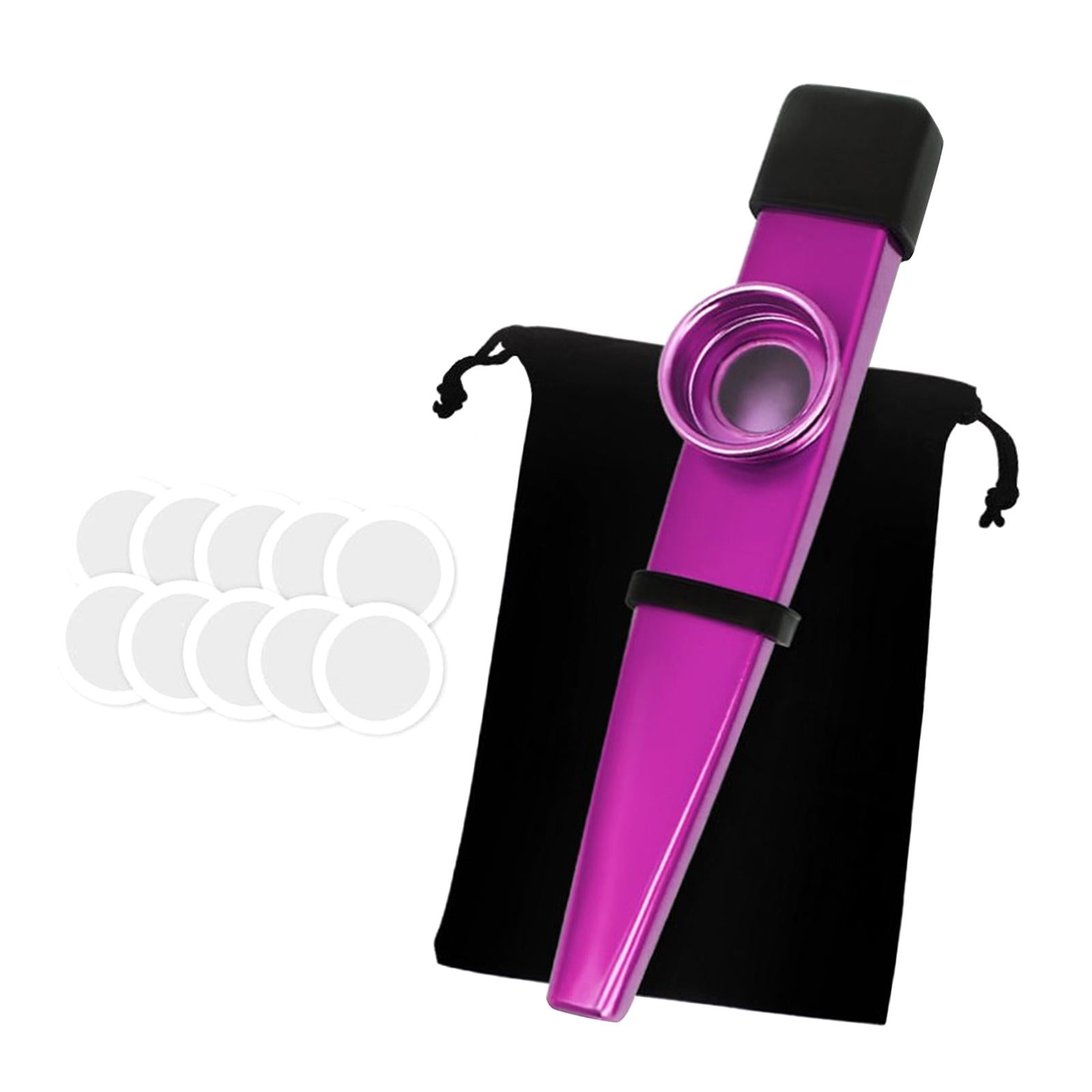 Kazoo Good Companion Party Favors Mouth Flute for Kids Music Lovers Beginner Purple