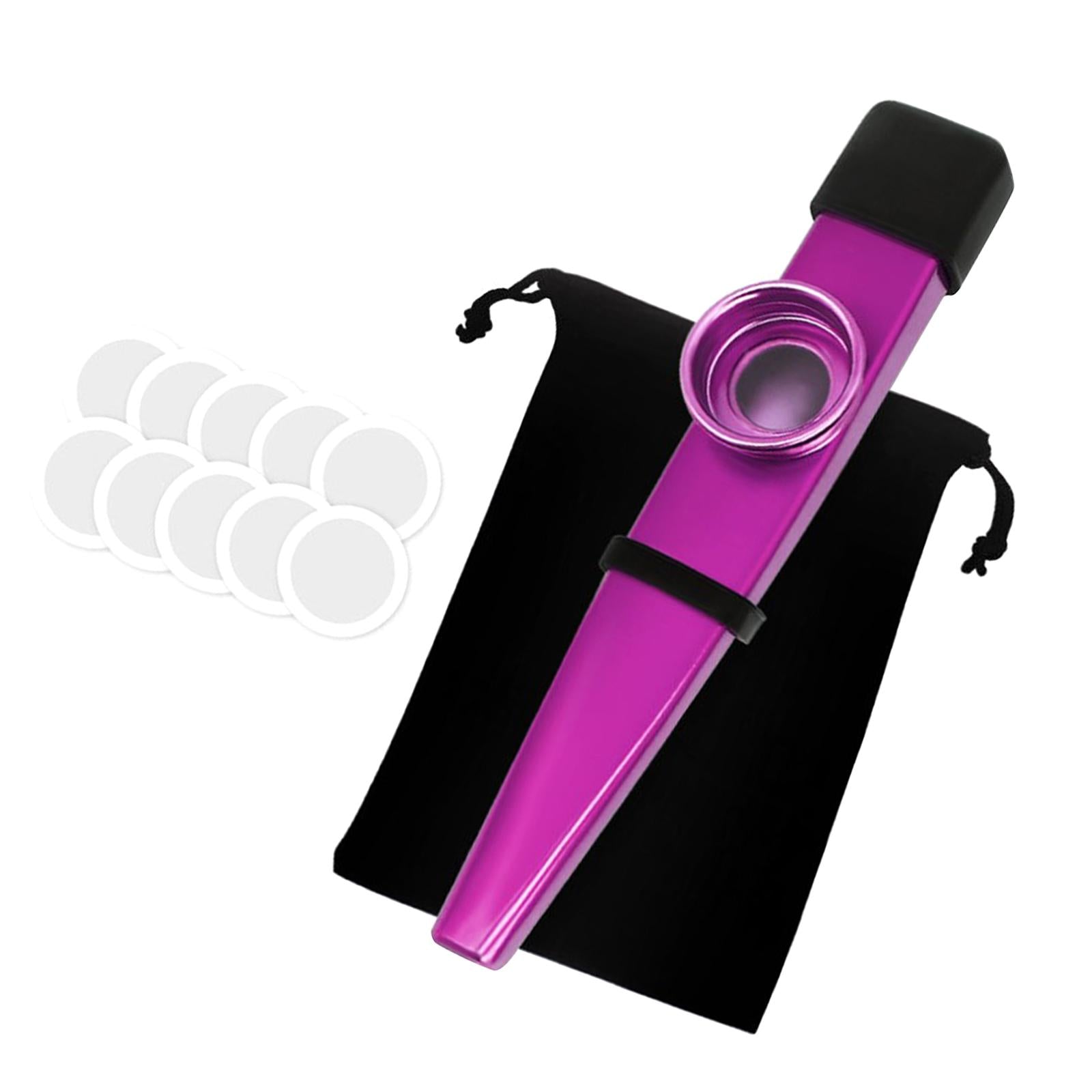 Kazoo Good Companion Party Favors Mouth Flute for Kids Music Lovers Beginner Purple