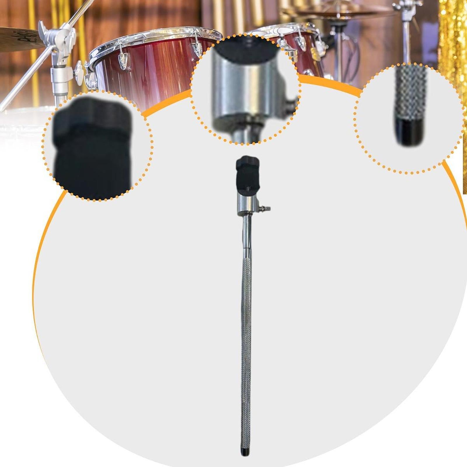 Cymbal Boom Arm Metal Professional for Percussion Instrument Replacement Rod