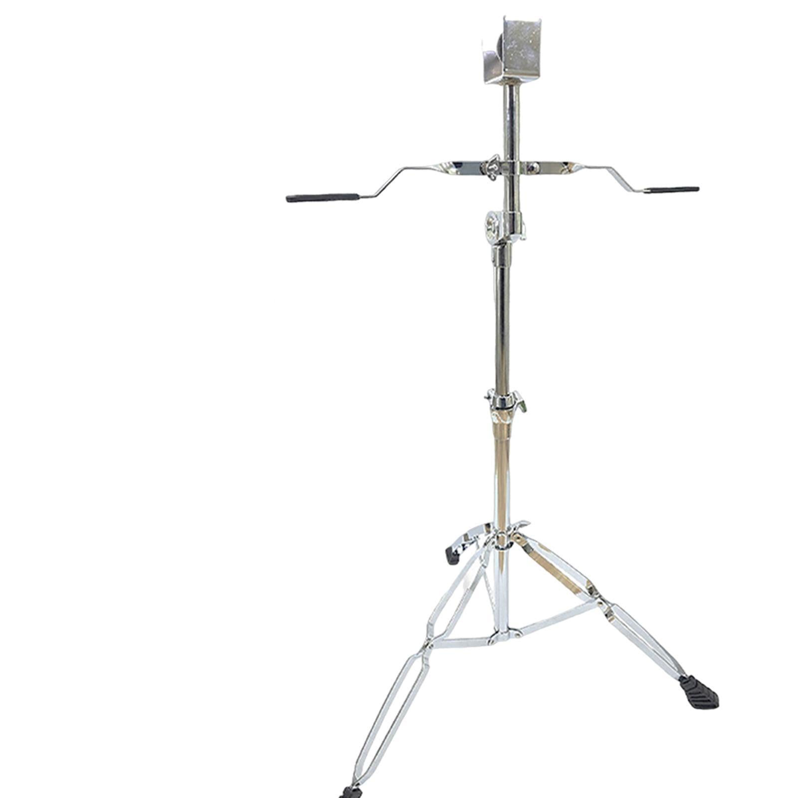 Bongo Drum Stand Nonslip Drum Base Adjustable Height for Musical Performance