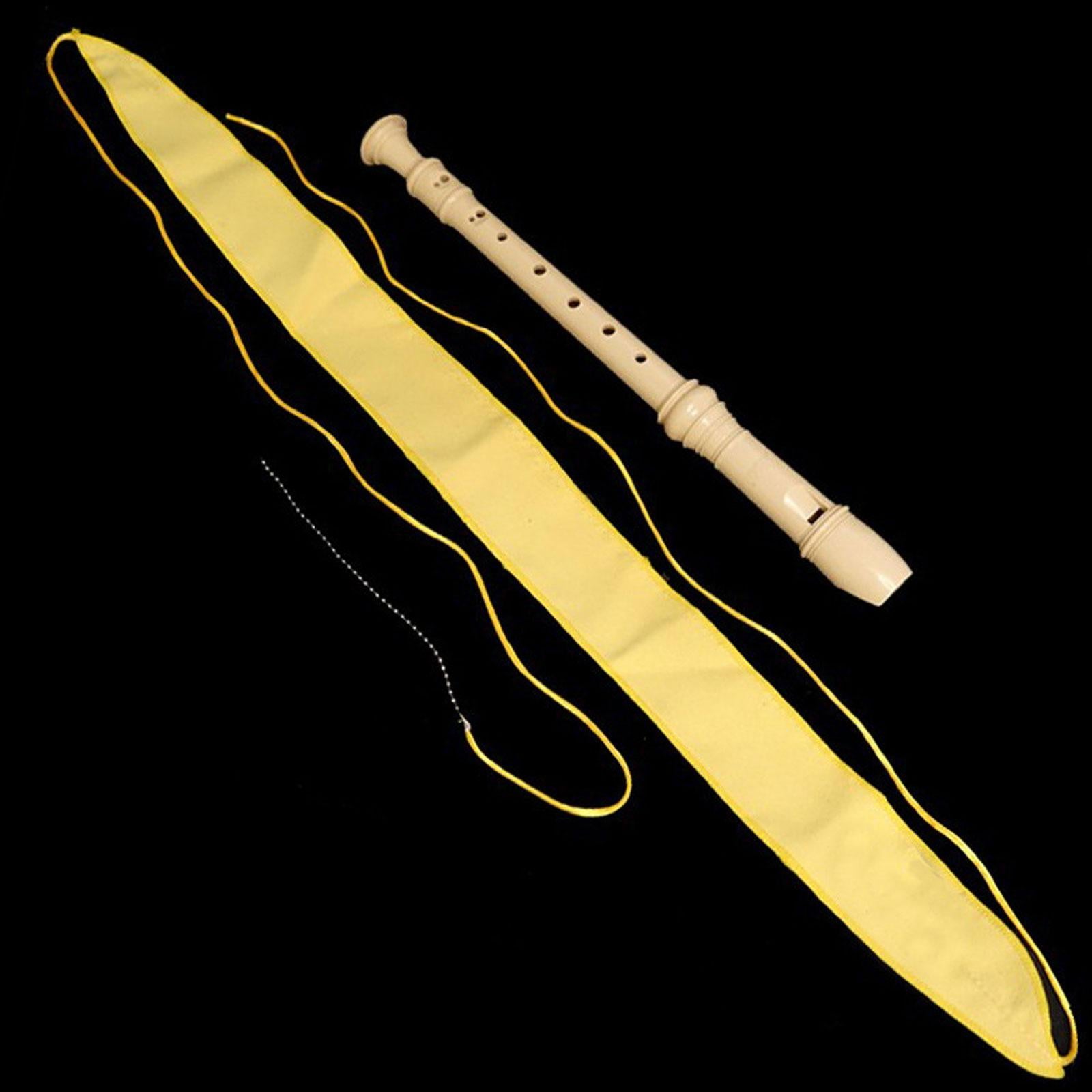 Flute Cleaning Cloth Portable Multifunctional Care Tool for Recorders Rrumpet