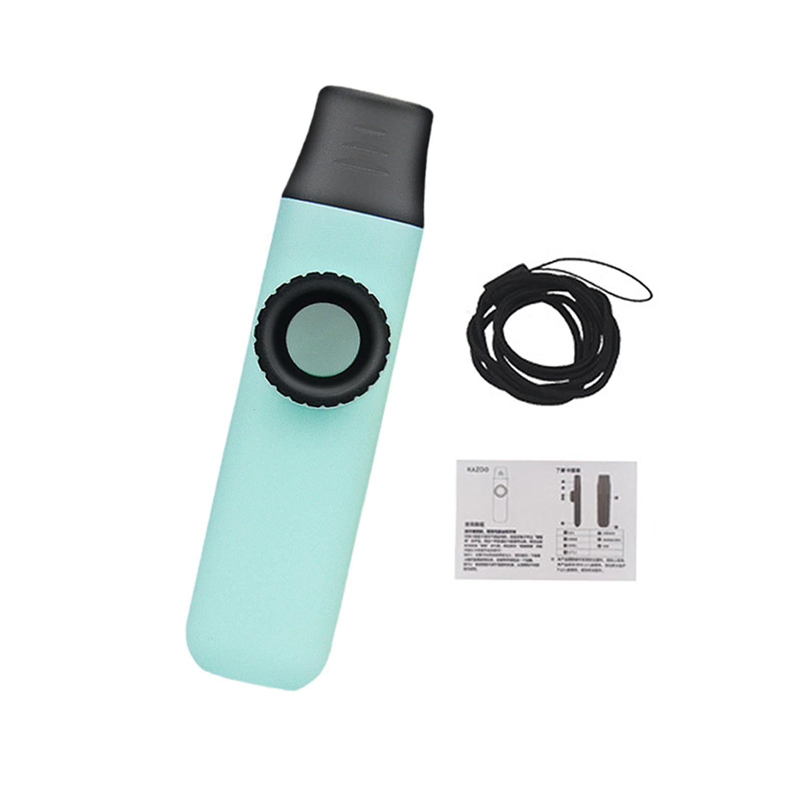 Kazoo Flute Easy to Play Musical Instrument for Music Lovers Beginner Adults blue