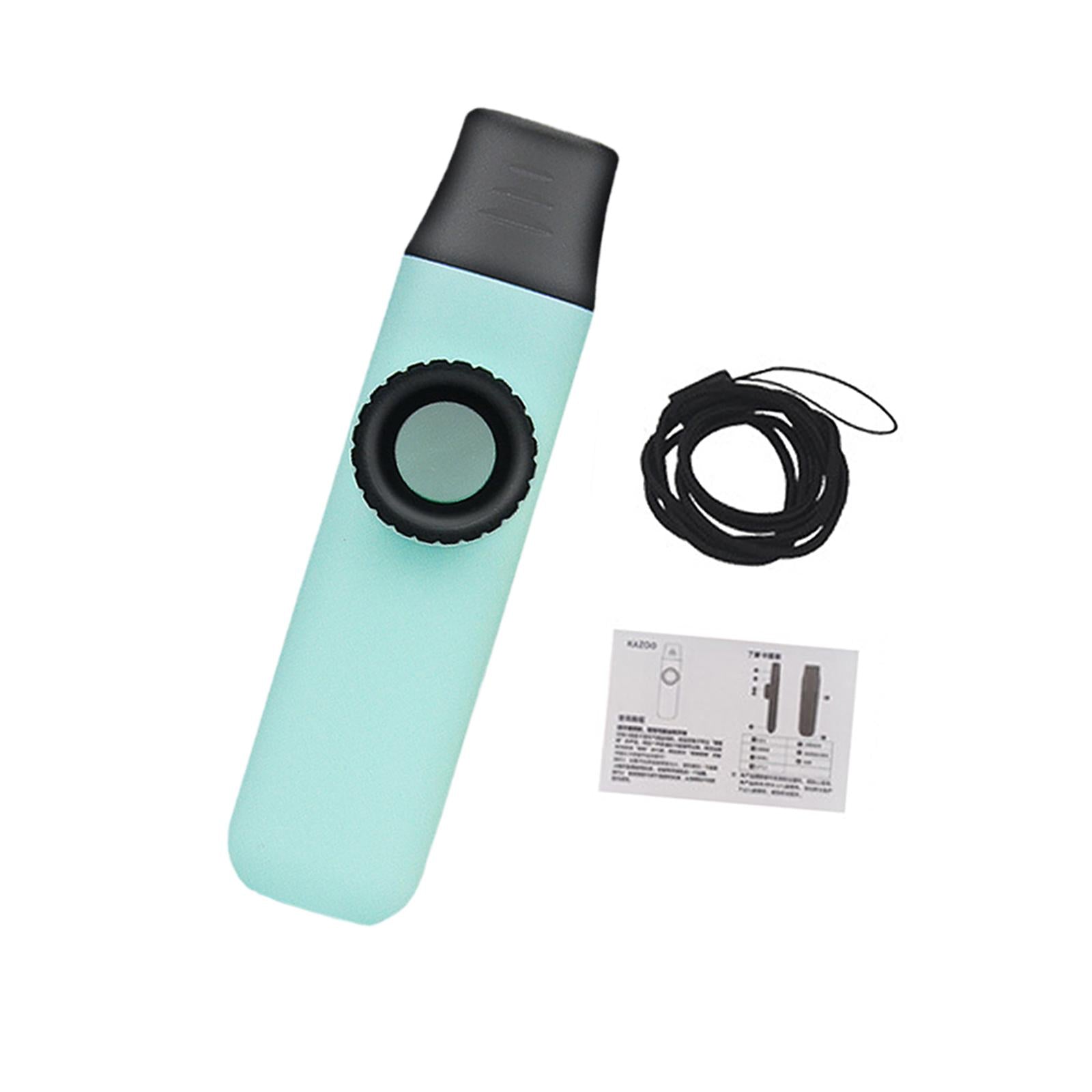 Kazoo Flute Easy to Play Musical Instrument for Music Lovers Beginner Adults blue