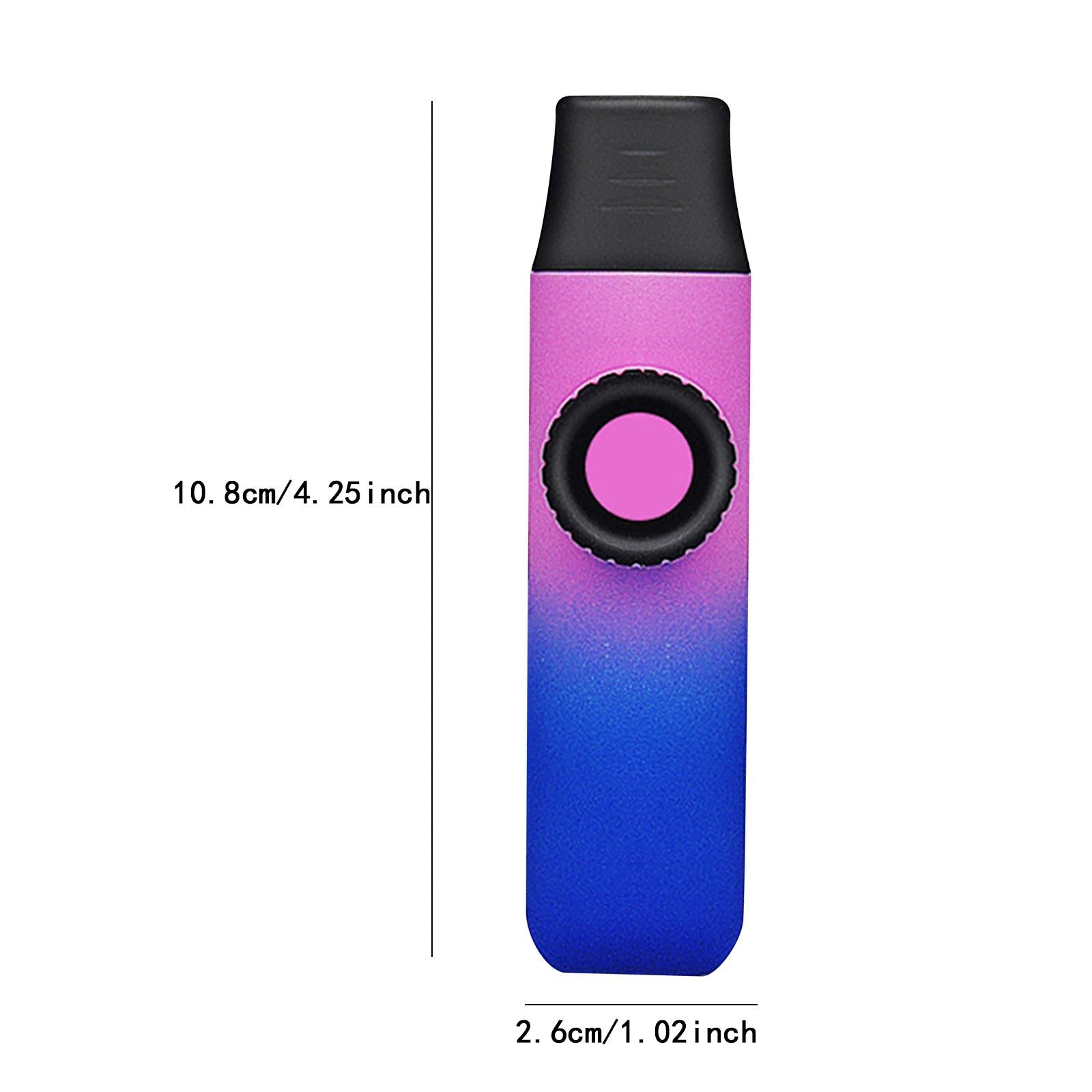 Kazoo Flute Portable Musical Accompaniment for Lovers All Ages Birthday Gift pink blue