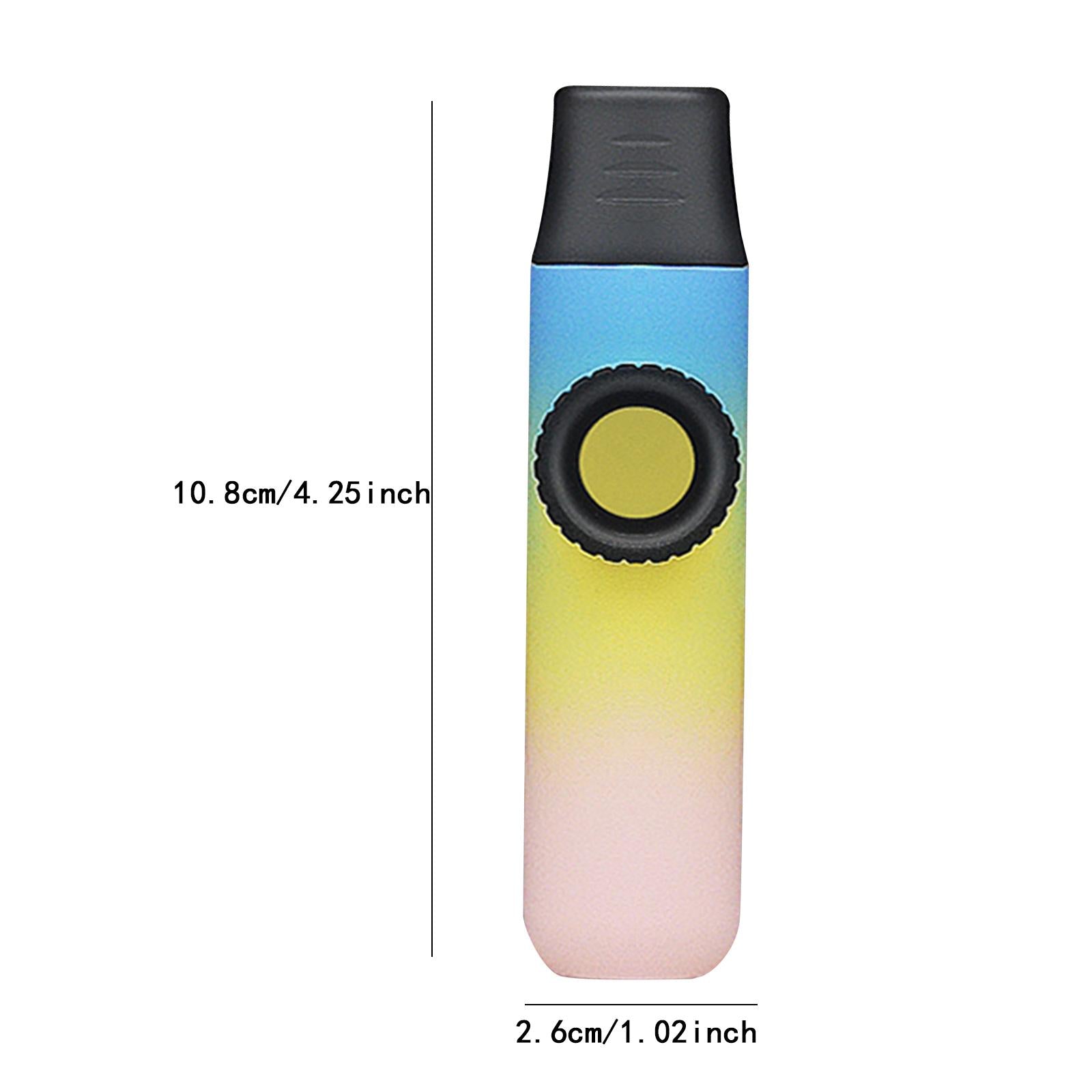 Kazoo Flute Portable Musical Accompaniment for Lovers All Ages Birthday Gift Three color gradient