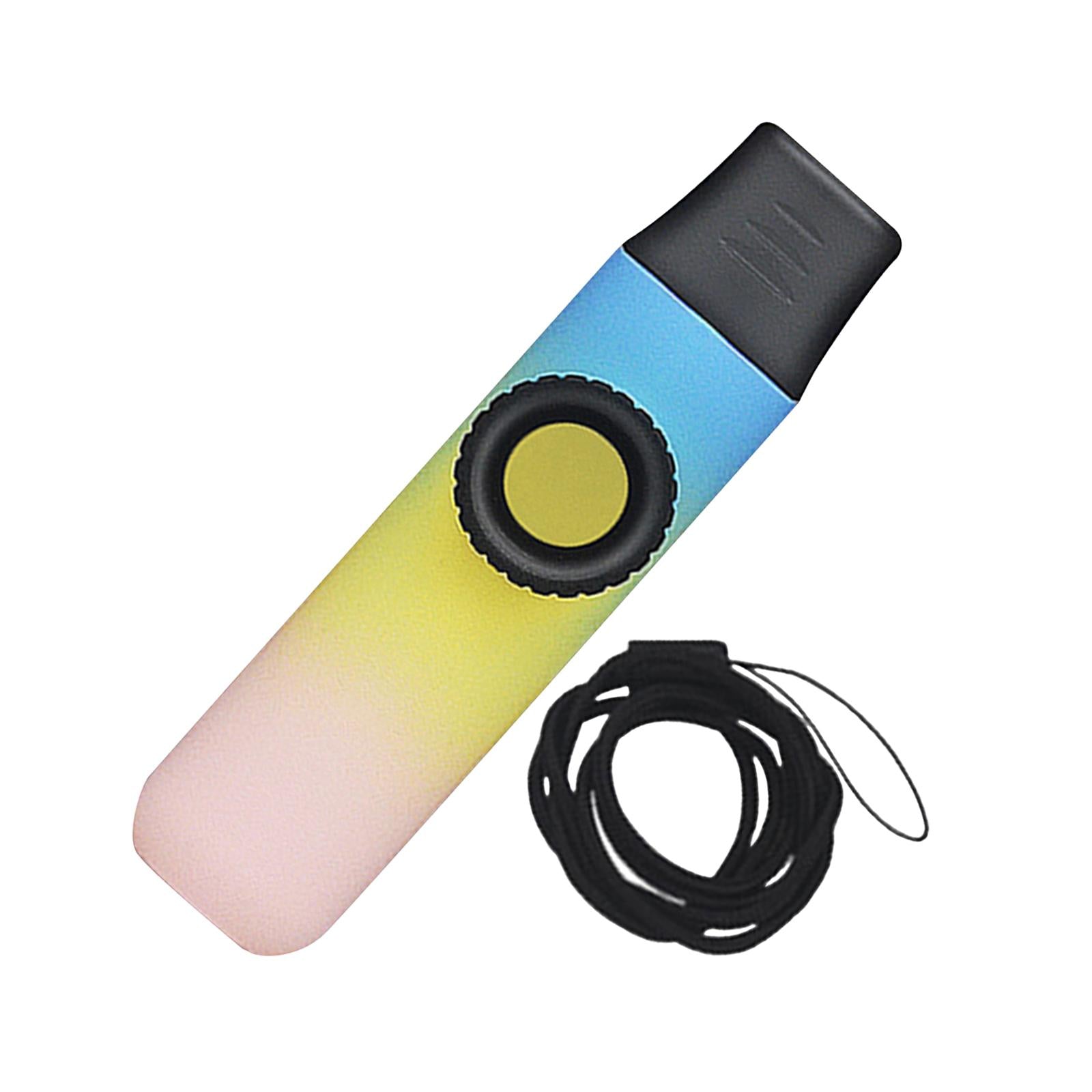 Kazoo Flute Portable Musical Accompaniment for Lovers All Ages Birthday Gift Three color gradient