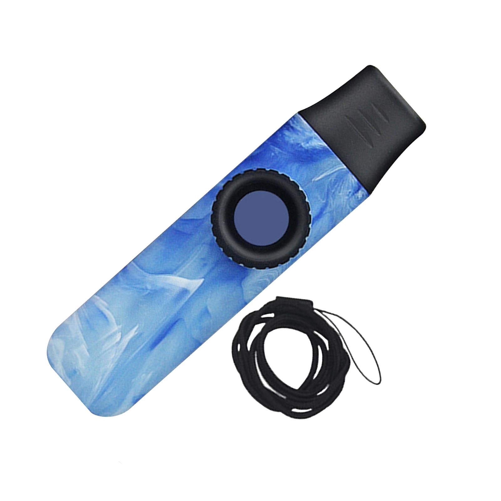 Kazoo Flute Portable Musical Accompaniment for Lovers All Ages Birthday Gift light blue