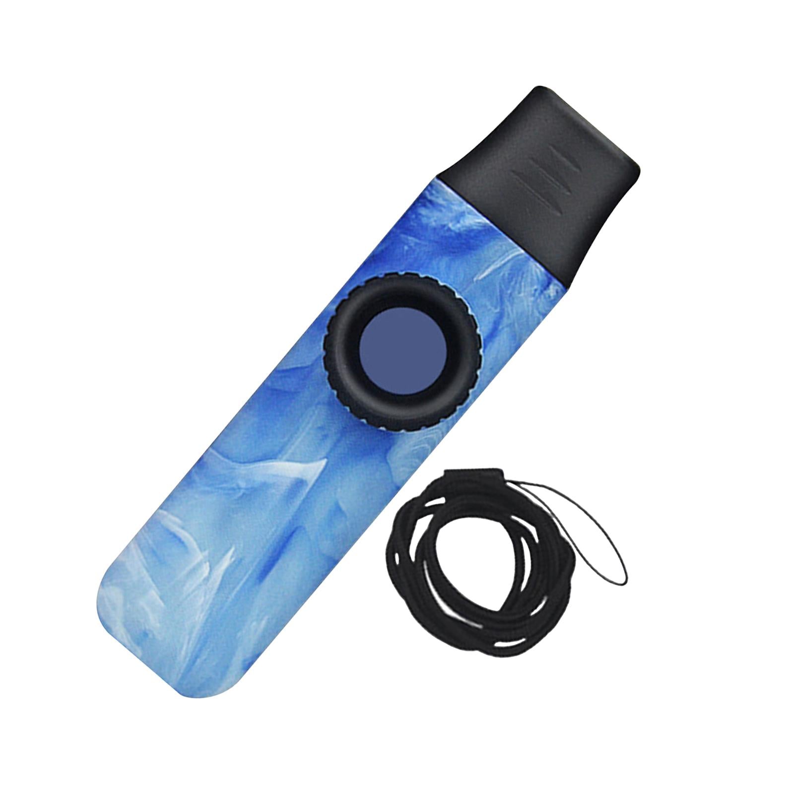 Kazoo Flute Portable Musical Accompaniment for Lovers All Ages Birthday Gift light blue