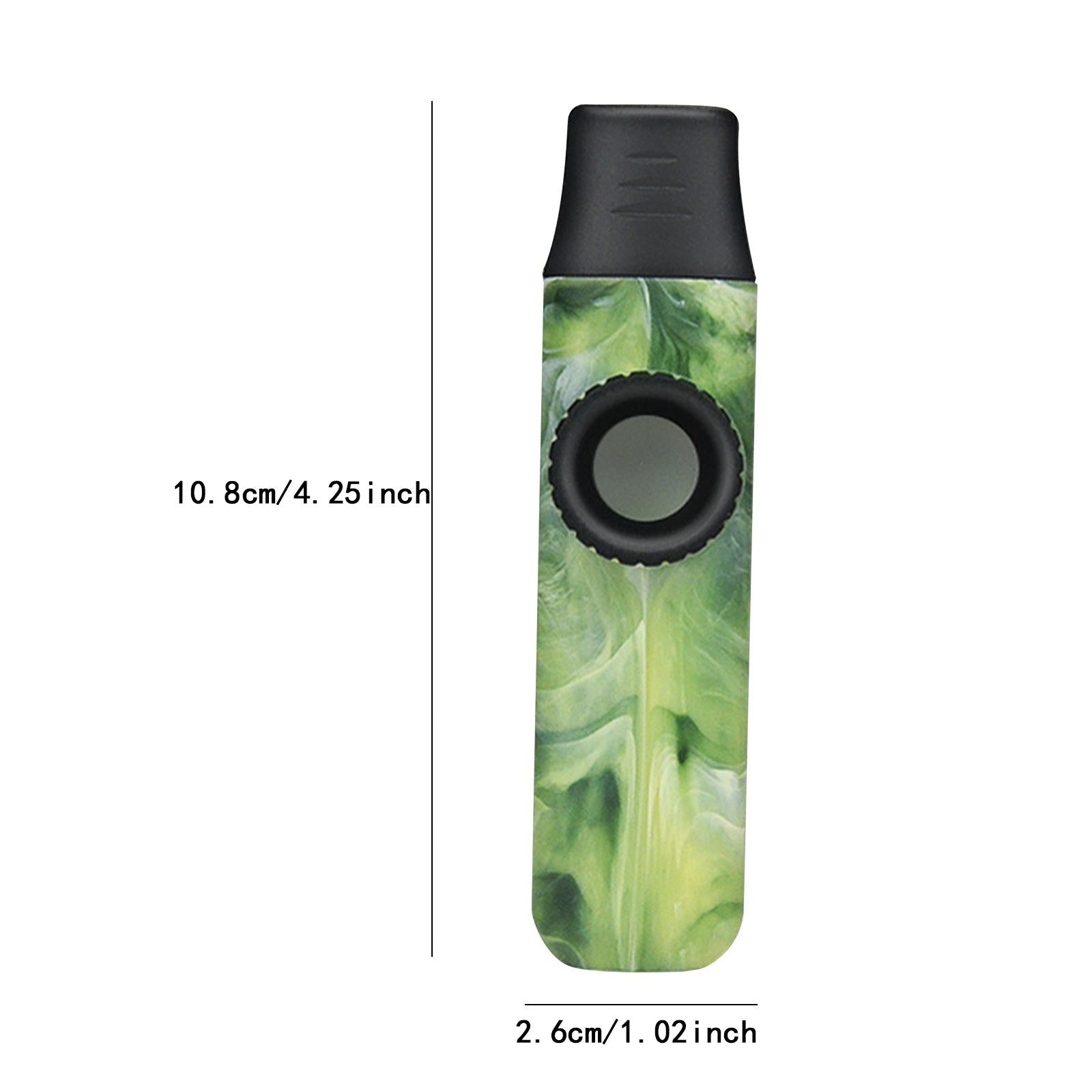 Kazoo Flute Portable Musical Accompaniment for Lovers All Ages Birthday Gift green