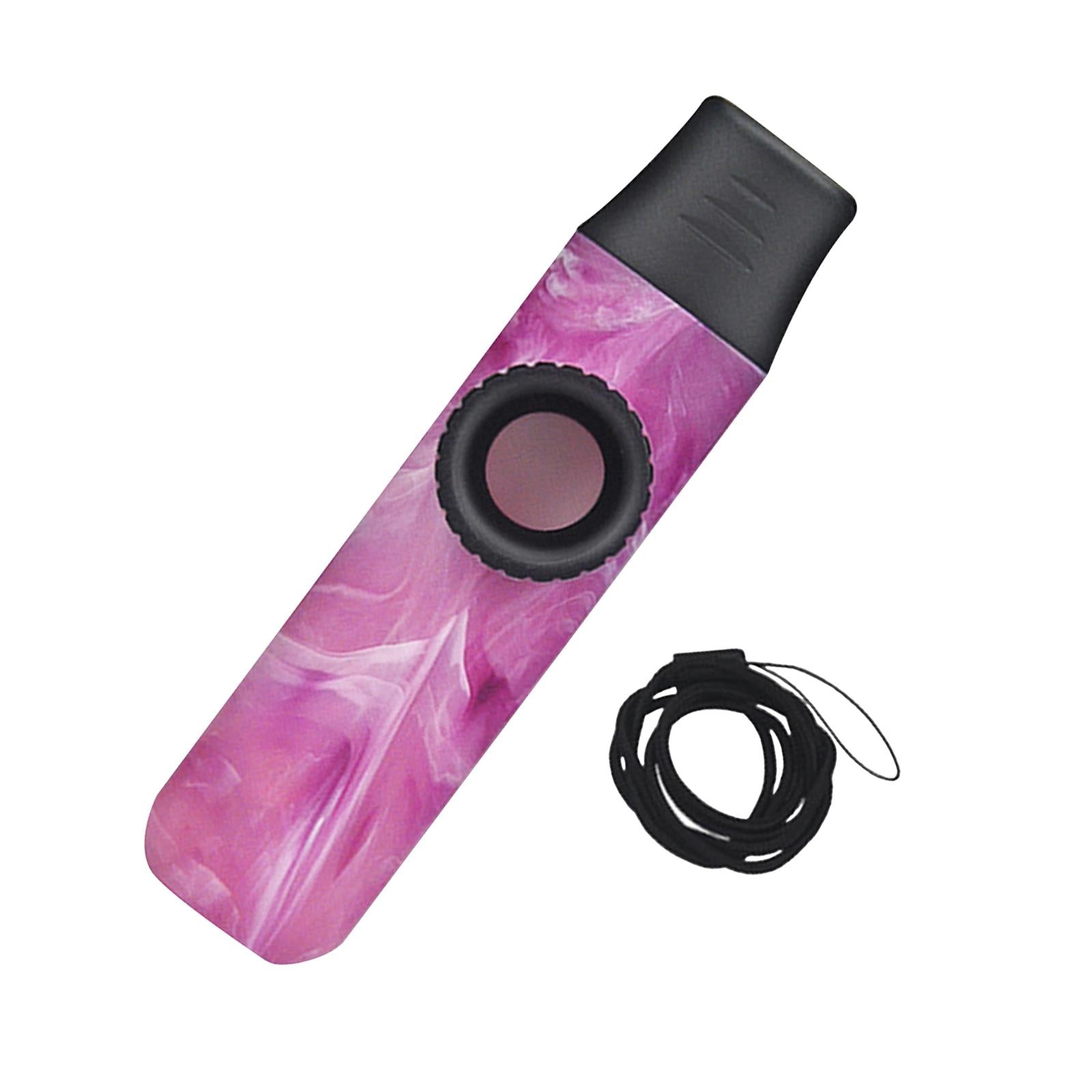 Kazoo Flute Portable Musical Accompaniment for Lovers All Ages Birthday Gift pink
