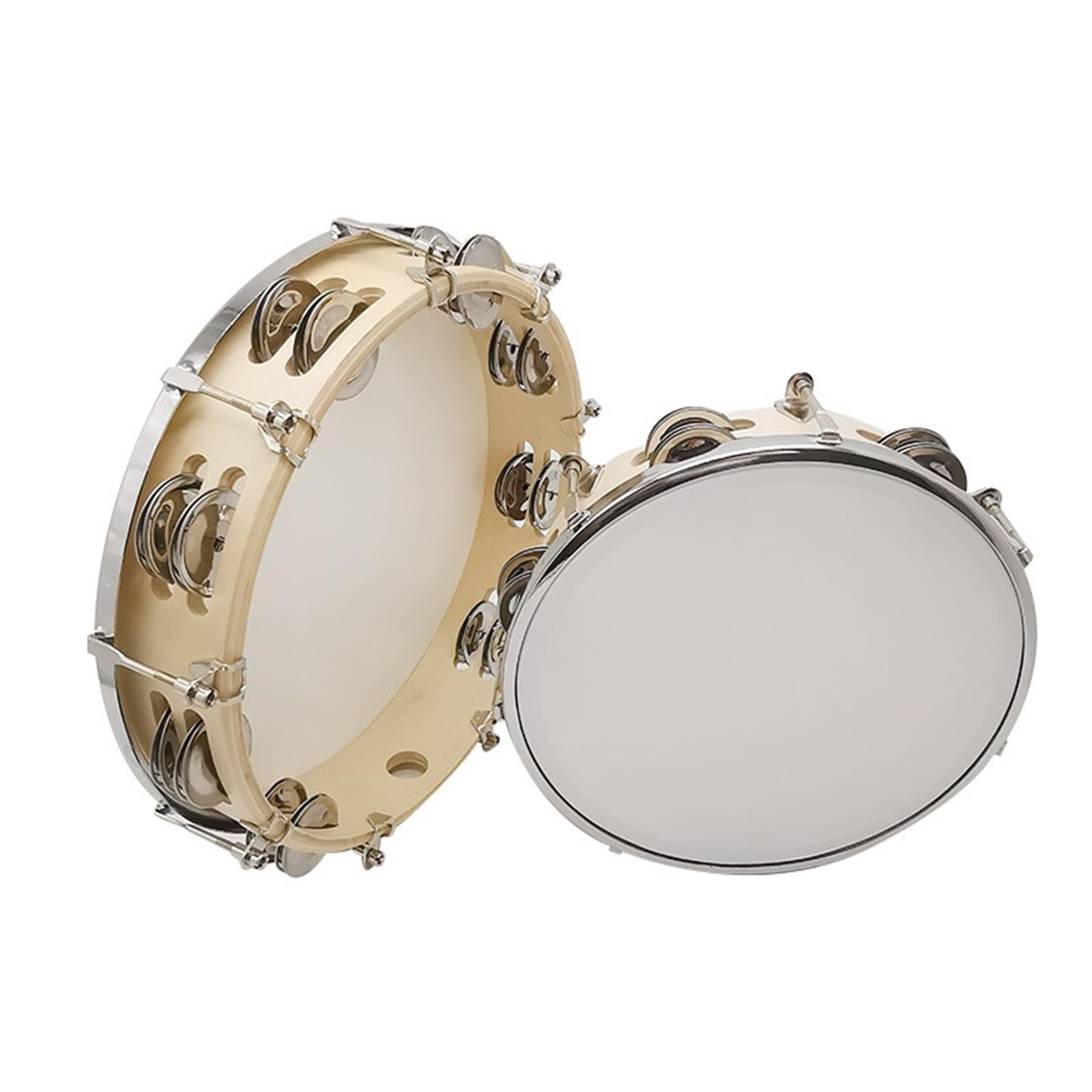Tambourine Gift Accessories Hand Drum for Kids and Adults Dance Photo Taking 30 cmx5.5 cm