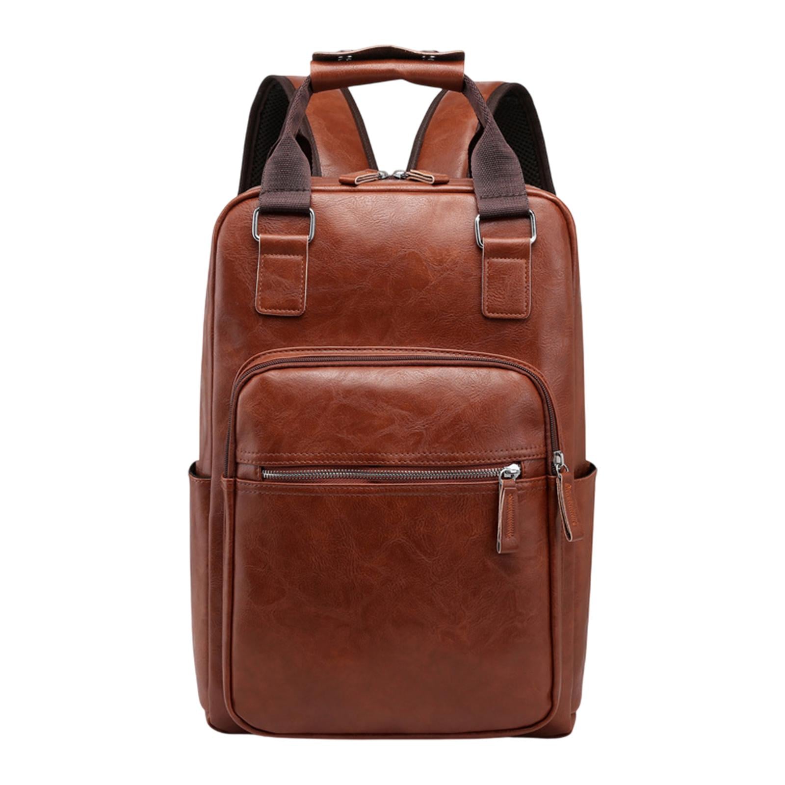 Drum Sticks Bag Large Capacity Handbag Men Fashion Backpack Drum Accessories light brown