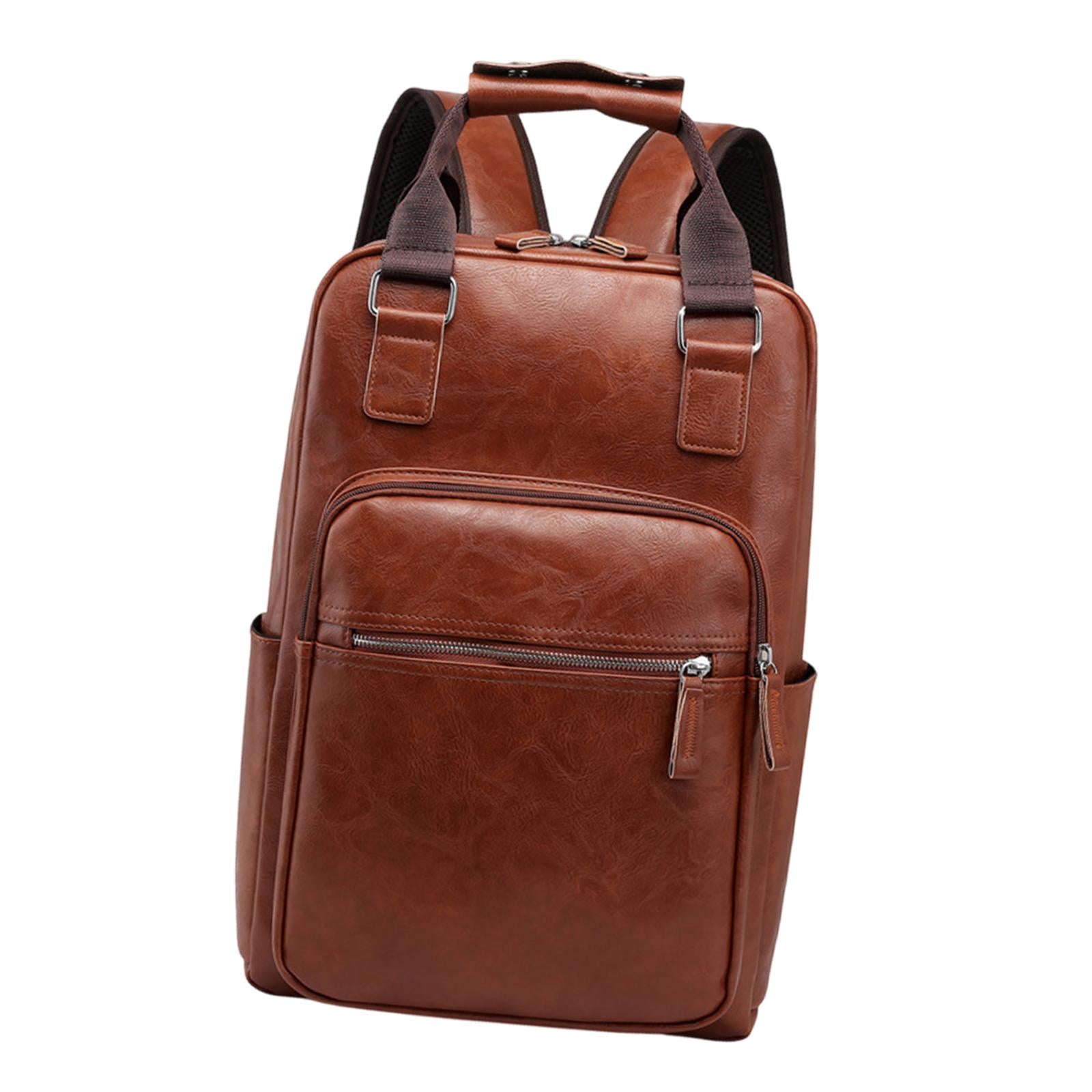 Drum Sticks Bag Large Capacity Handbag Men Fashion Backpack Drum Accessories light brown