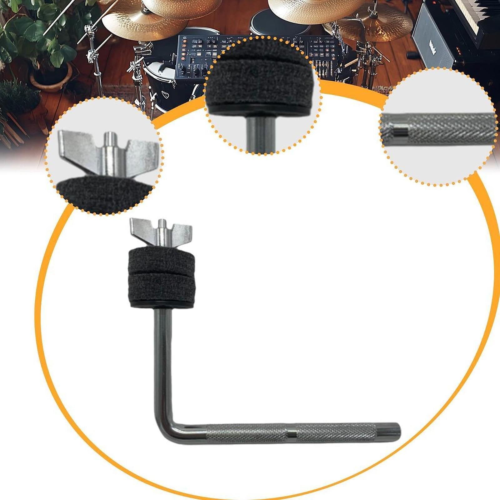 Bracket Professional Hardware Percussion Accessories Attachment Cymbal Stand Style B
